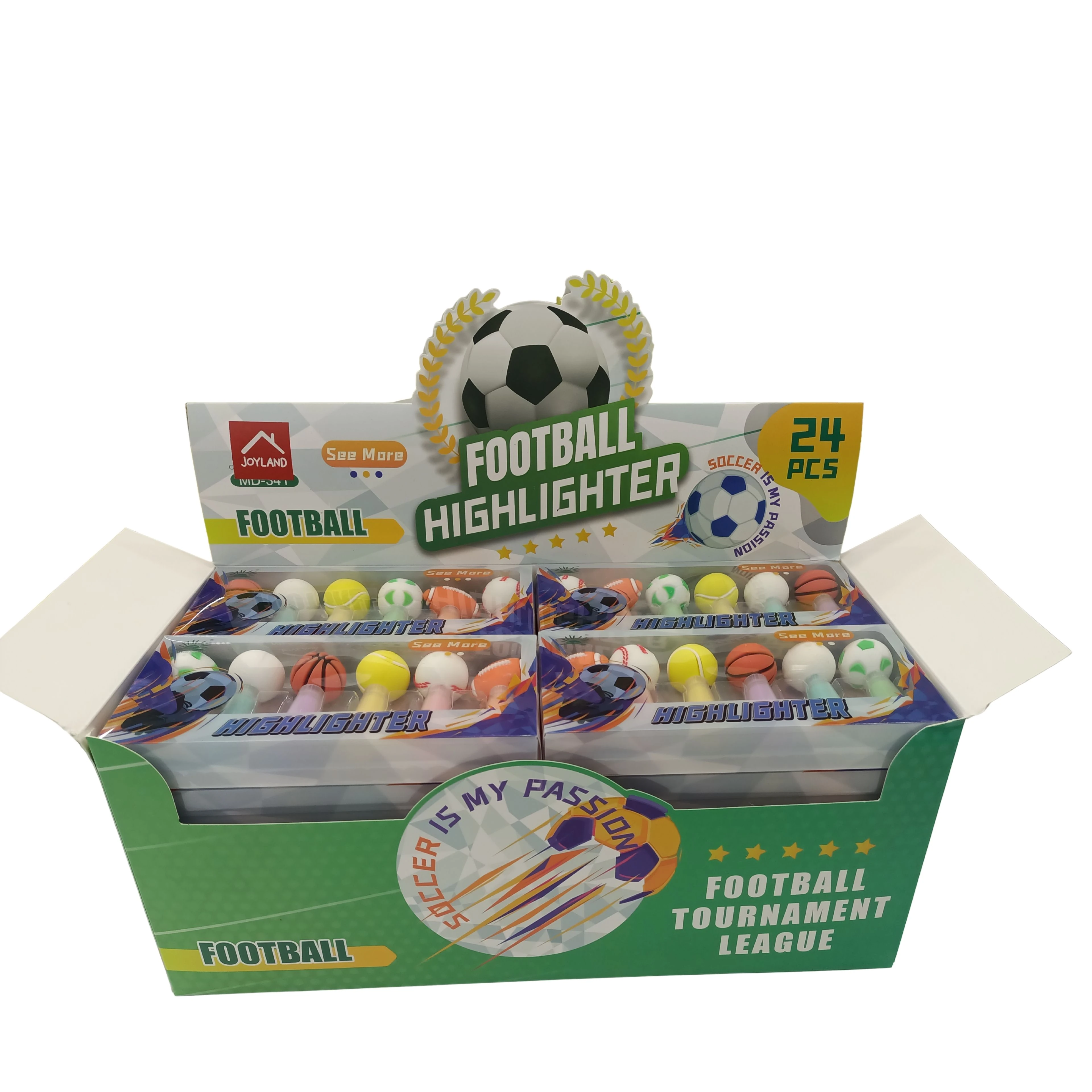 JOYZ - 6'LI FOSFORLU KALEM SETİ (TOP)-1/S