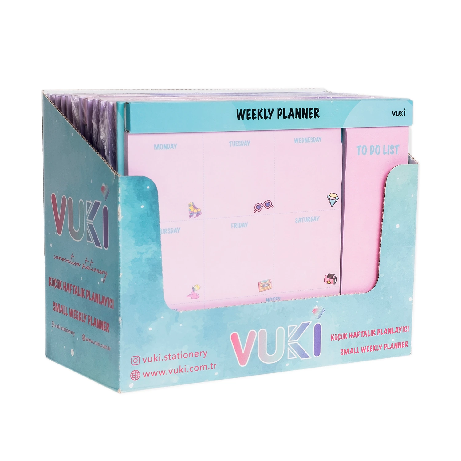 VUKİ - HAFTALIK PLANLAYICI ORTA (RETRO)-1/S