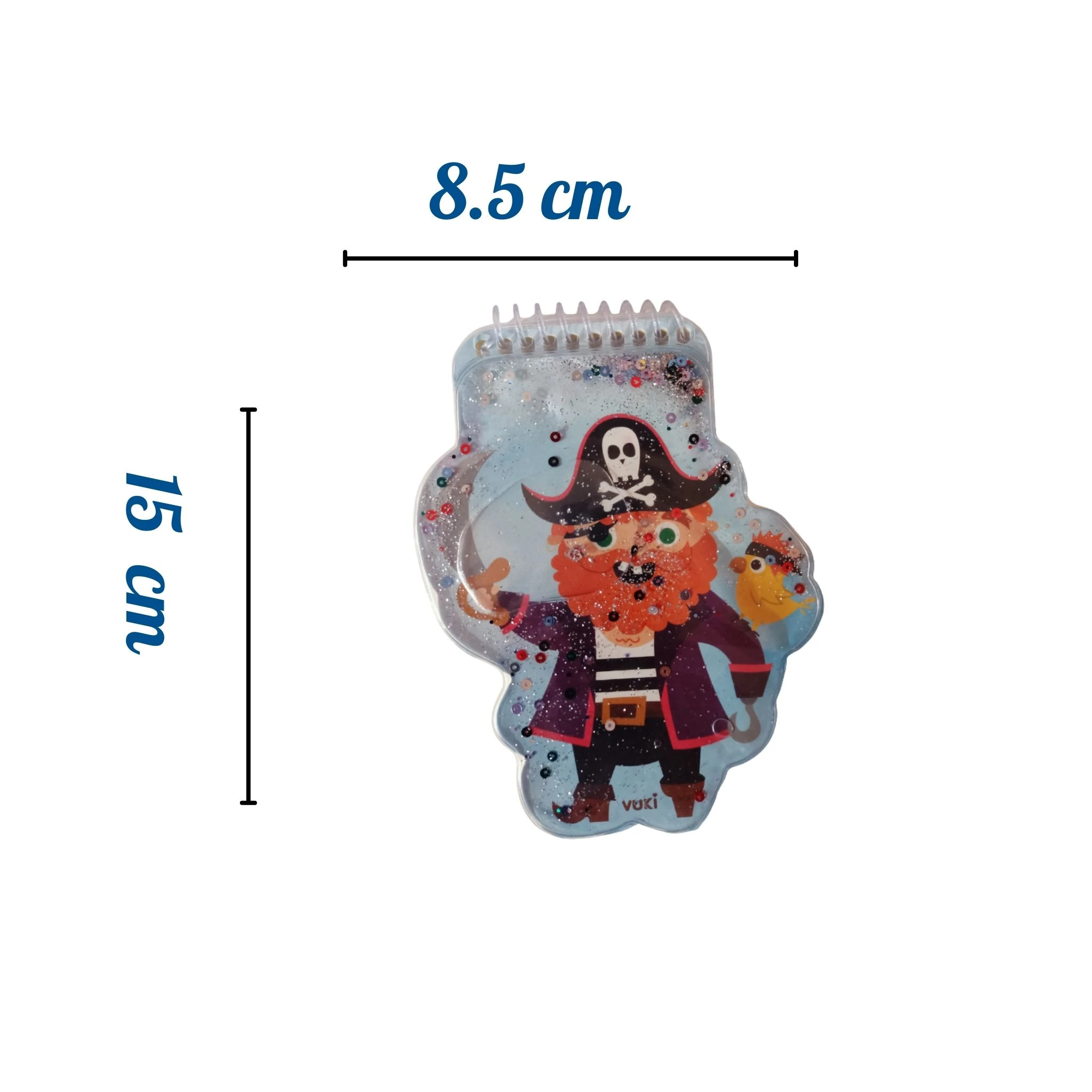 VUKİ - ŞEKİLLİ SULU DEFTER A6 (KORSAN)-2/S