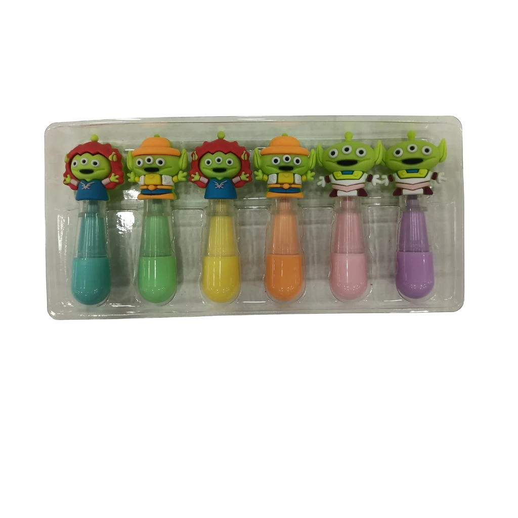 JOYZ - 6'LI FOSFORLU KALEM SETİ (CANAVAR)-1/S