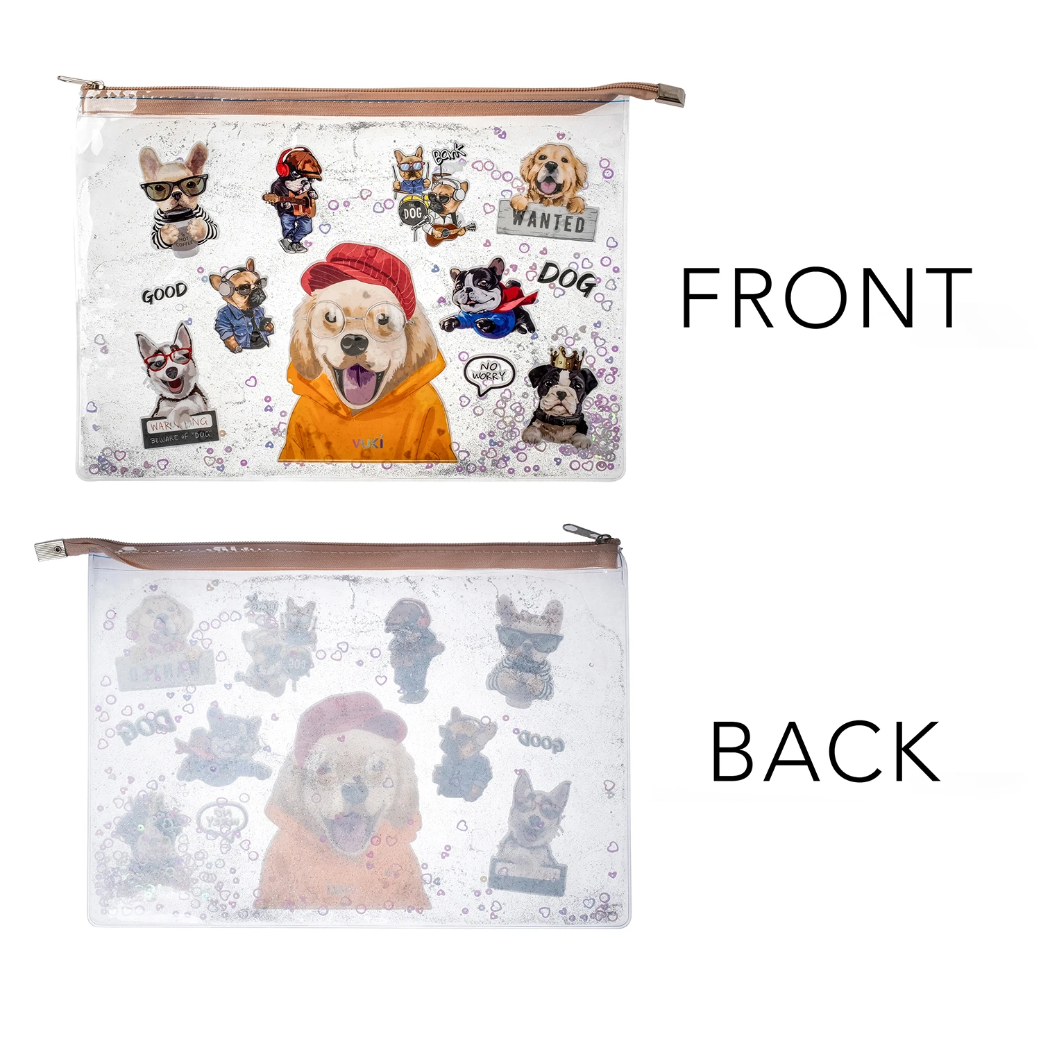 VUKİ - SULU FERM. ŞEFFAF DOSYA (A4) (KÖPEK)-1/S