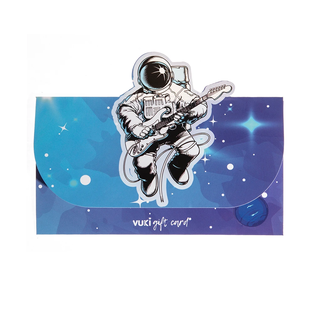VUKİ - ŞEKİLLİ HEDİYE KARTI (ASTRONOT)-6/S