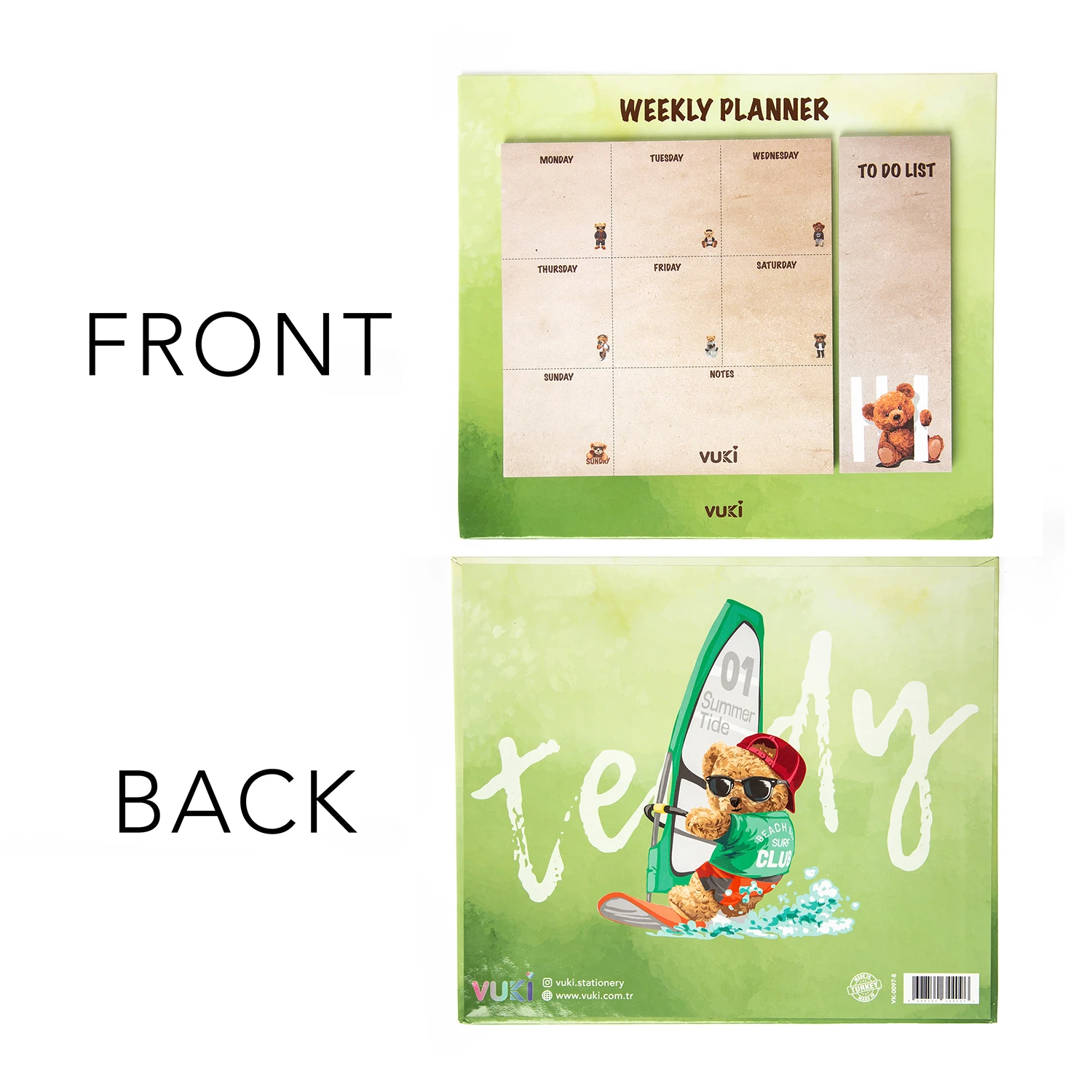 VUKİ - HAFTALIK PLANLAYICI BÜYÜK (AYI)-1/S