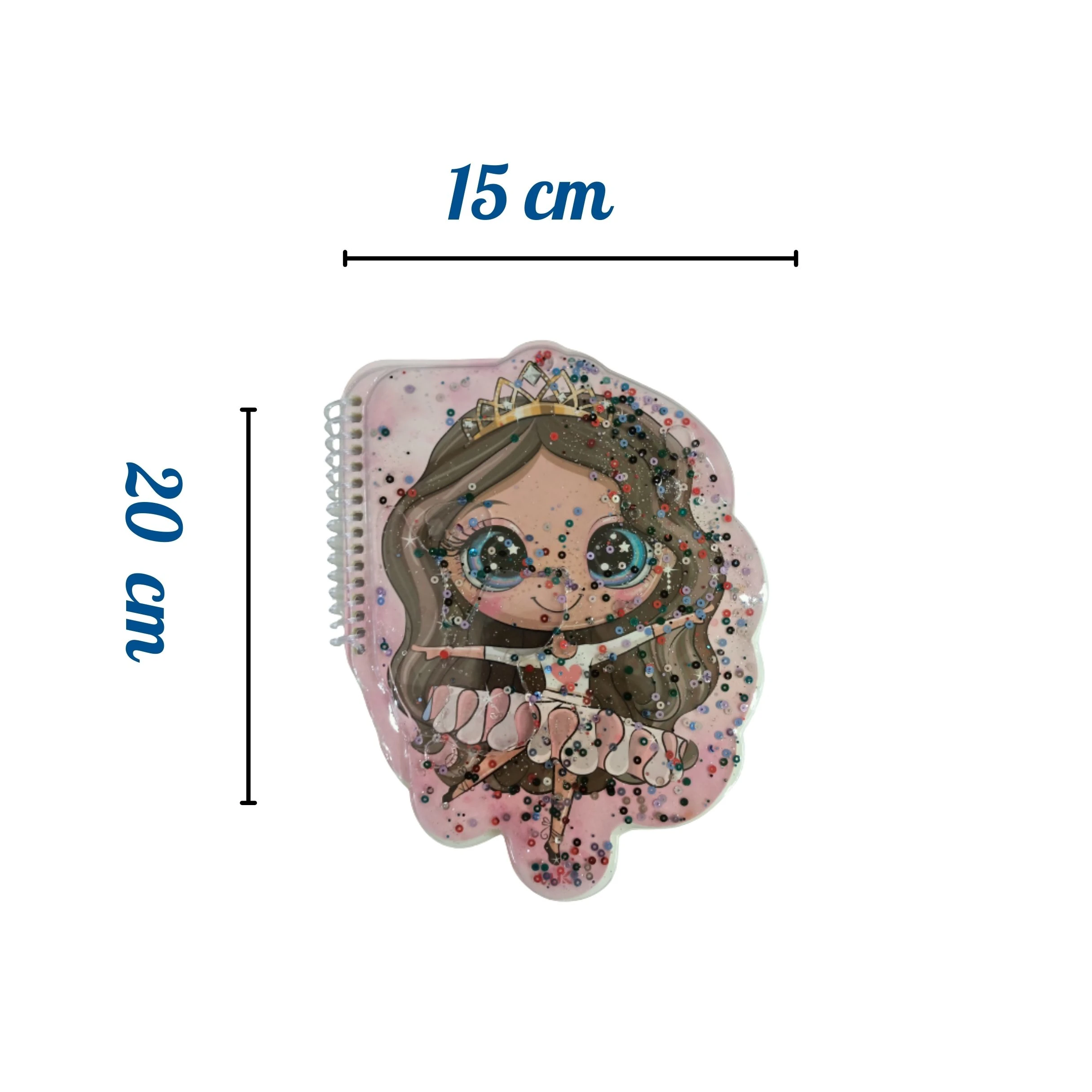 VUKİ - ŞEKİLLİ SULU DEFTER A5 (PRENSES)-2/S