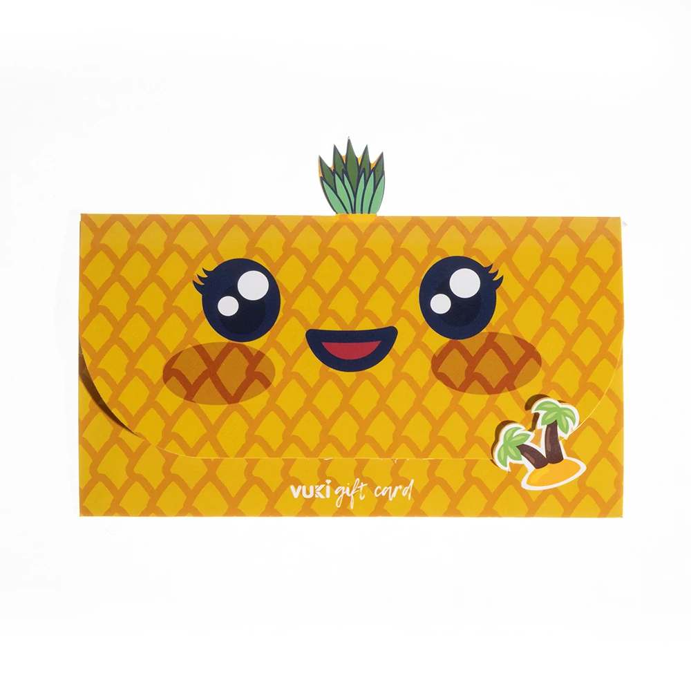 VUKİ - ŞEKİLLİ HEDİYE KARTI (YİYECEK)-6/S