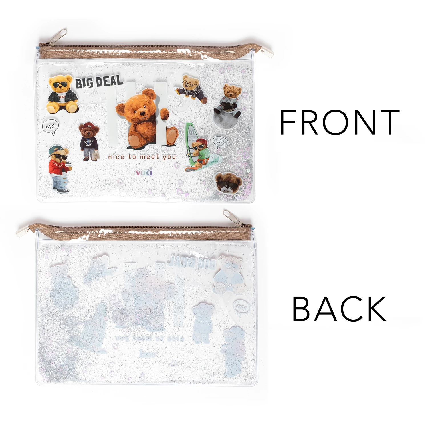 VUKİ - SULU FERM. ŞEFFAF DOSYA (A5) (AYI)-1/S