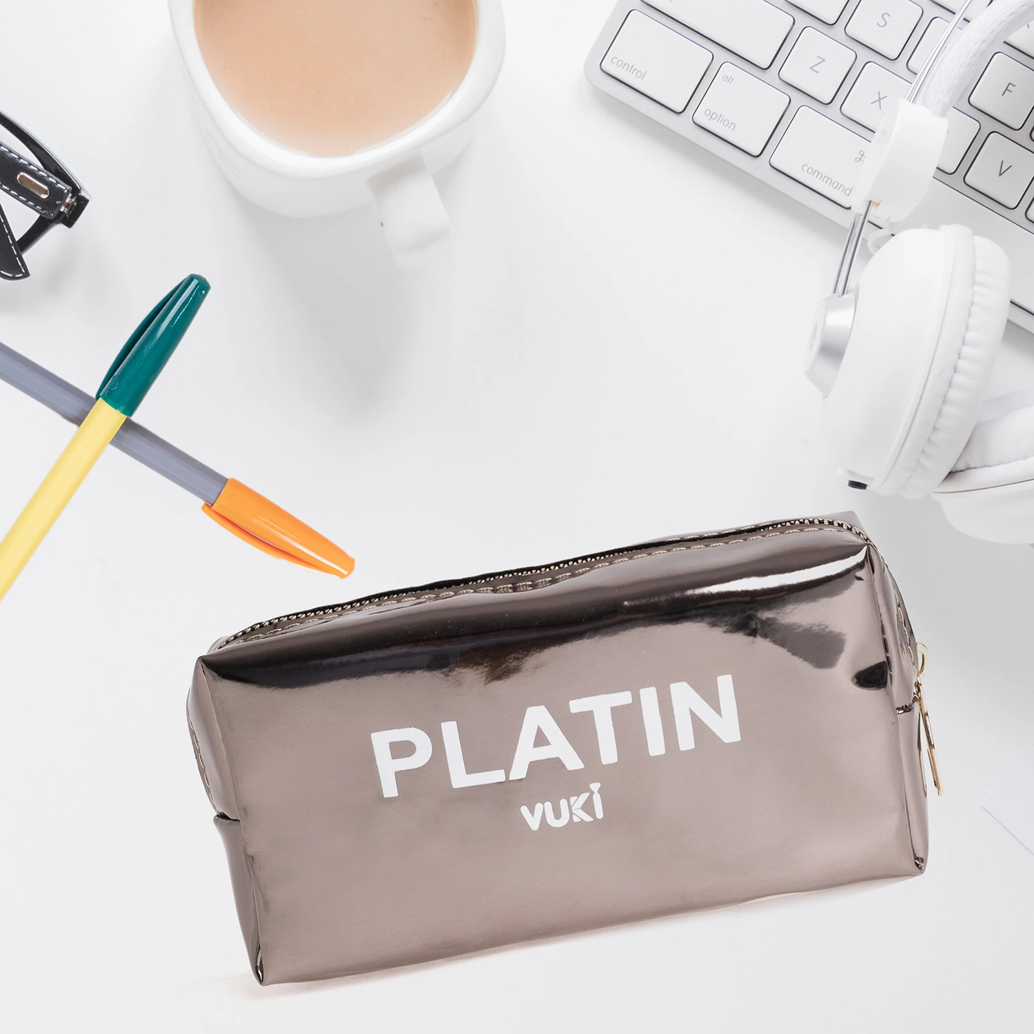 VUKİ - AYNALI RENKLİ ŞEFFAF FR. K. KUTU (PLATIN)-1