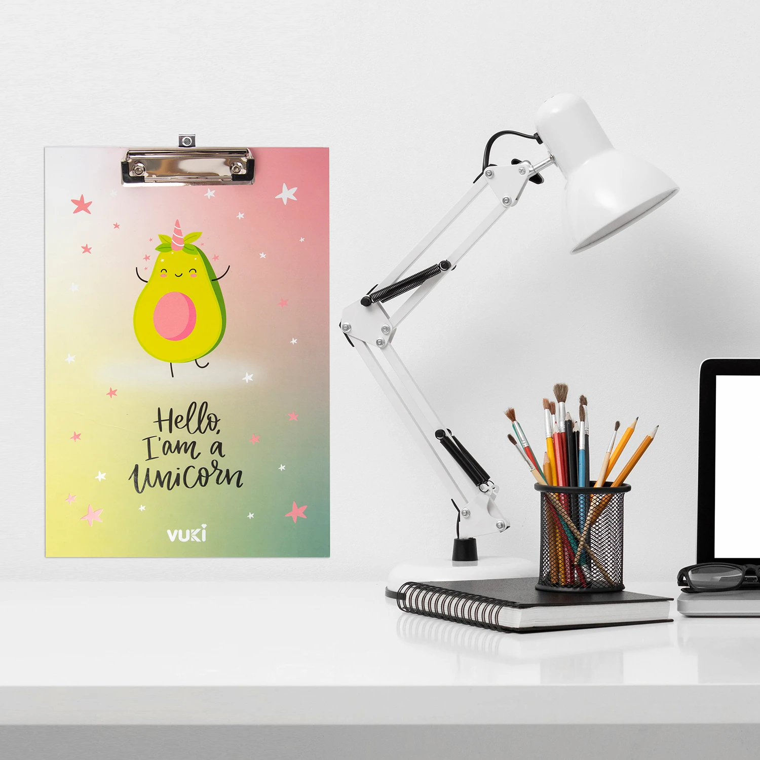 VUKİ - KAPAKSIZ SEKRETERLİK (AVOKADO)-1/S