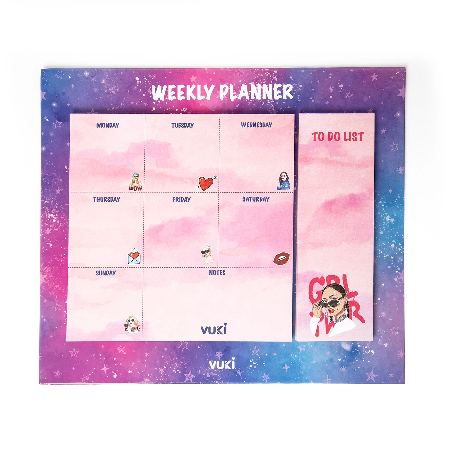 VUKİ - HAFTALIK PLANLAYICI BÜYÜK (GIRL POWER)-1/S