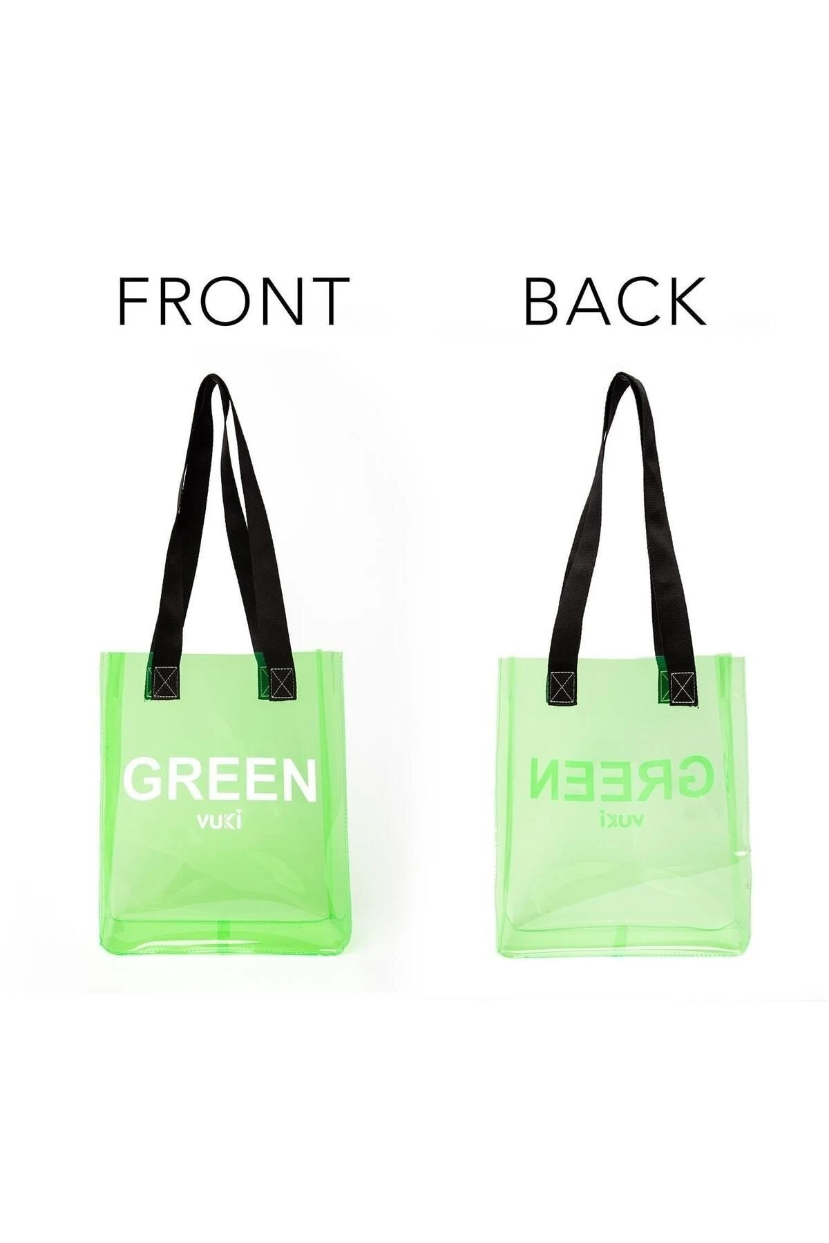 Renkli Şeffaf El-Plaj Çantası