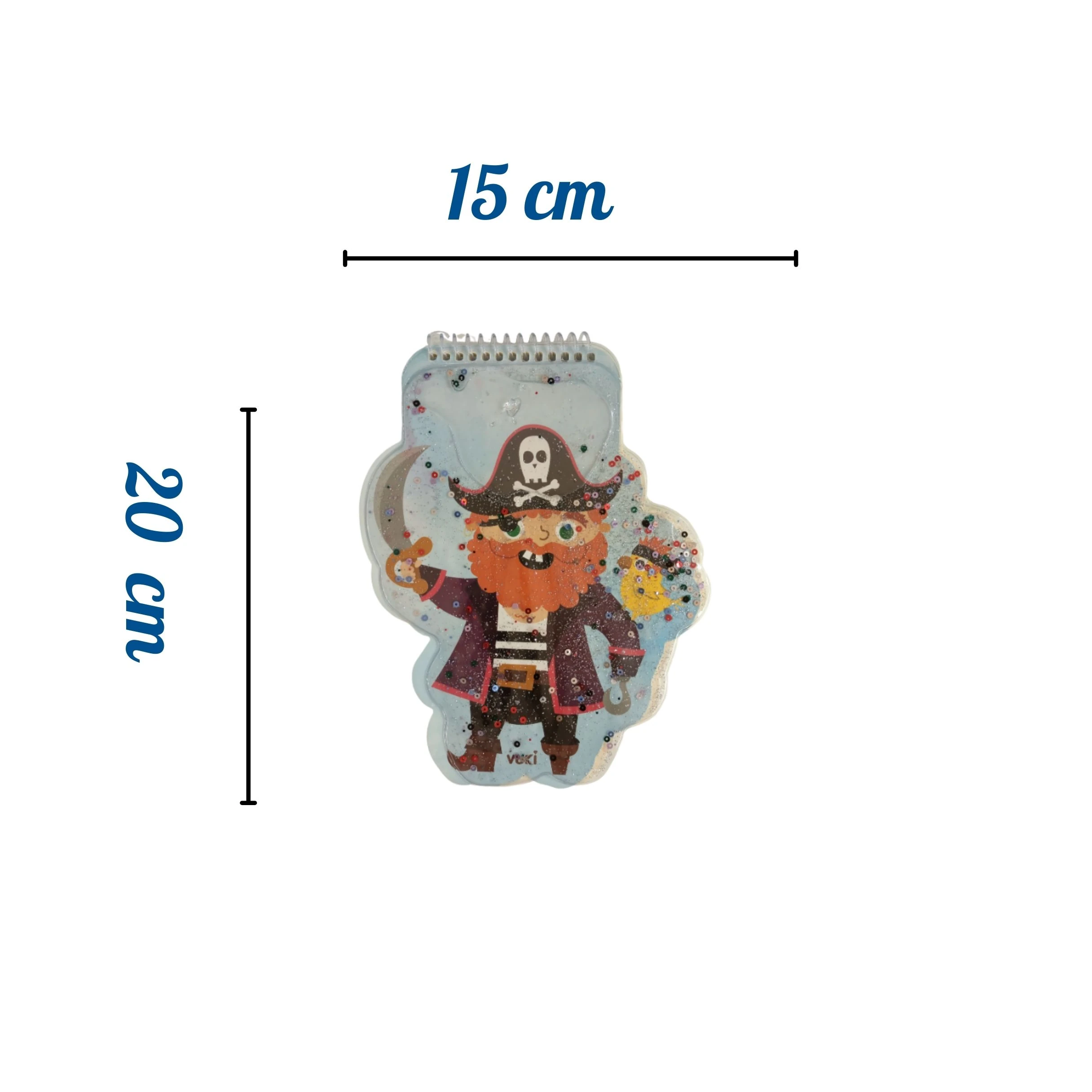 VUKİ - ŞEKİLLİ SULU DEFTER A5 (KORSAN)-2/S