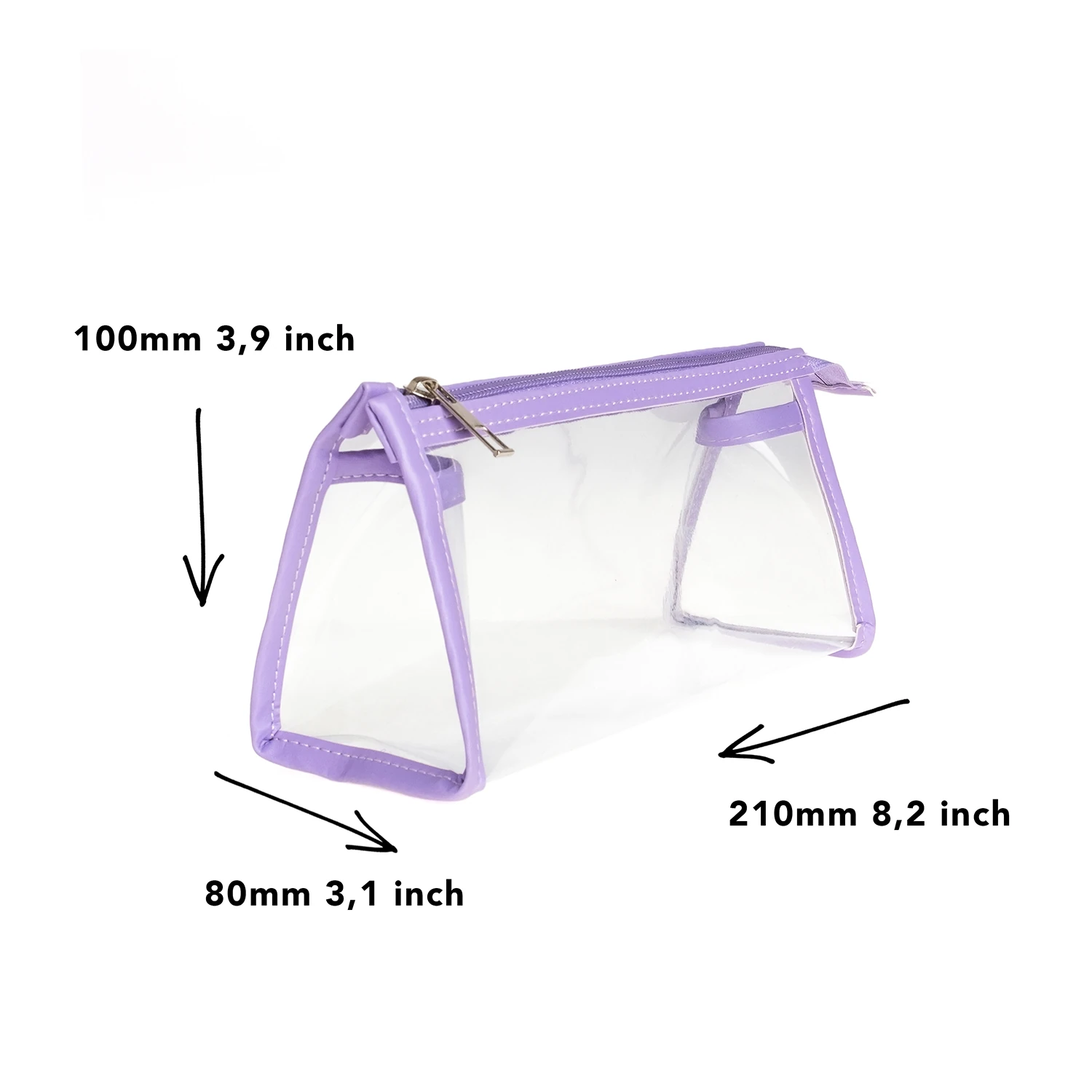 VUKİ - ÜÇGEN DERİ+PVC ÇANTA K. KUTU (MOR)-1/S