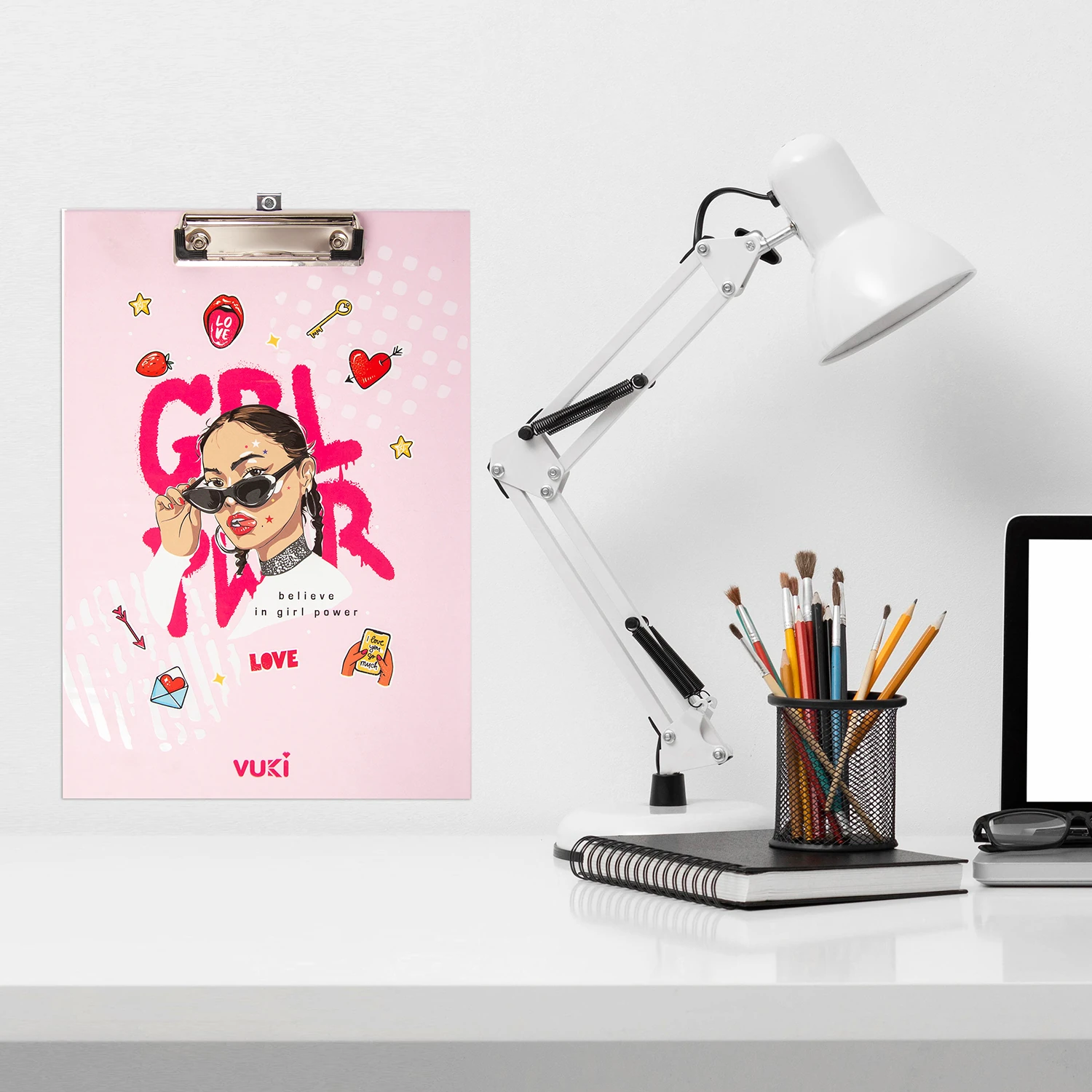 VUKİ - KAPAKSIZ SEKRETERLİK (GIRL POWER)-1/S