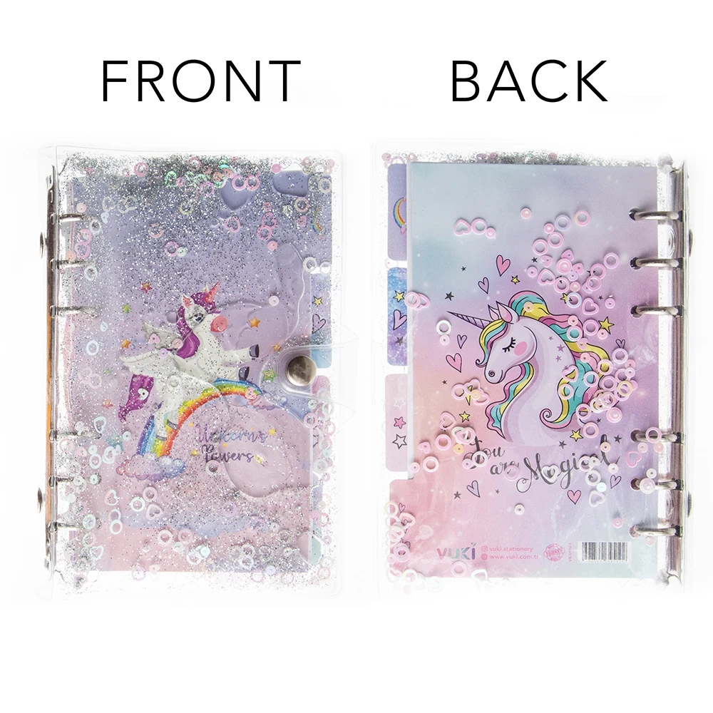 VUKİ - 6'LI MEKANİZM. SULU DEFTER (UNICORN)-4/S