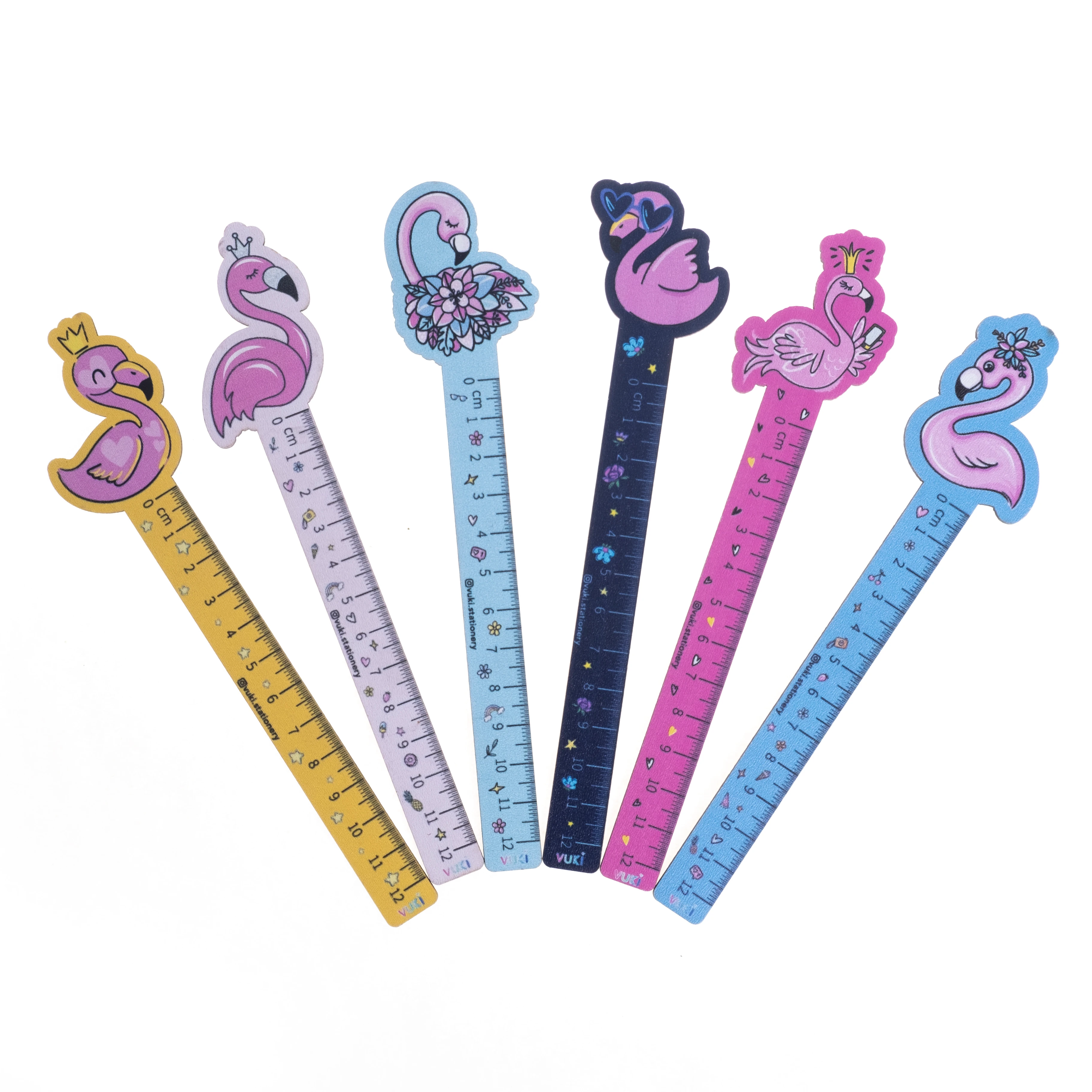 VUKİ - ÖZEL TASARIM CETVEL (FLAMINGO)-6/S