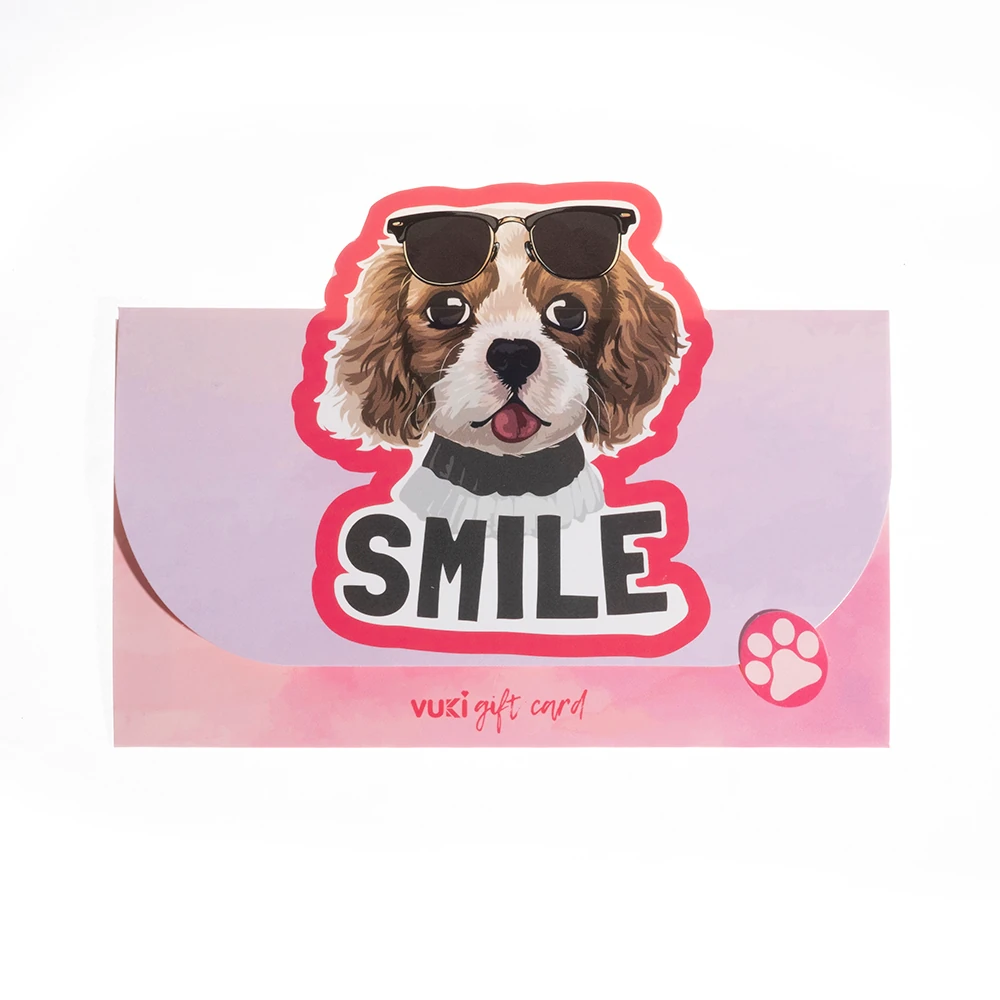 VUKİ - ŞEKİLLİ HEDİYE KARTI (KEDİ & KÖPEK)-6/S