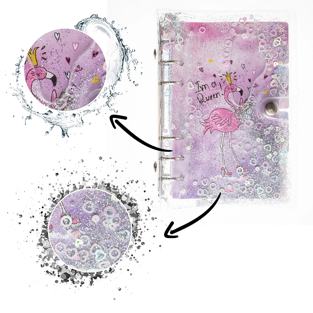 VUKİ - 6'LI MEKANİZM. SULU DEFTER (FLAMINGO)-4/S