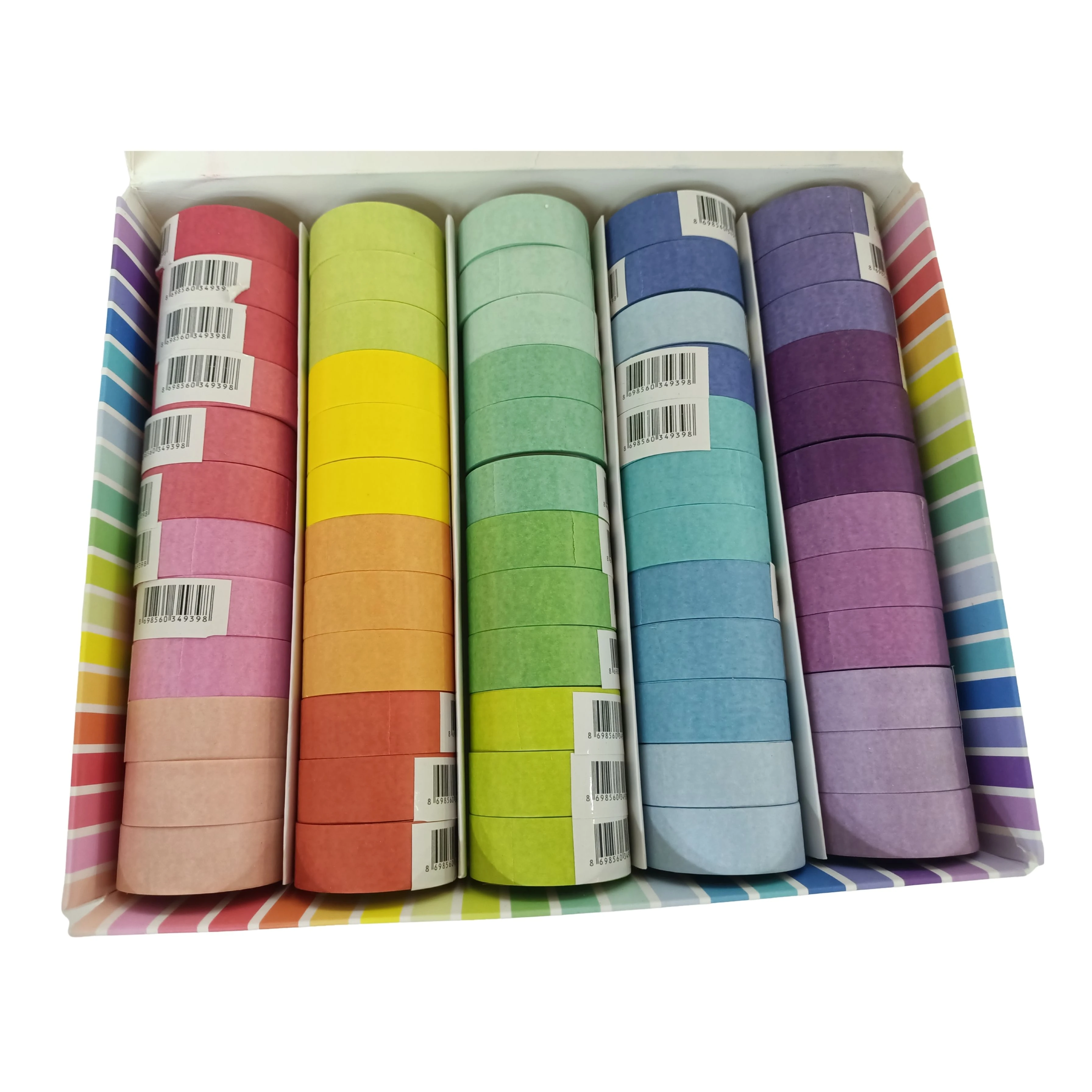 JOYZ - RENKLİ DESENLİ DEKORATİF BANT (5M)-20/S