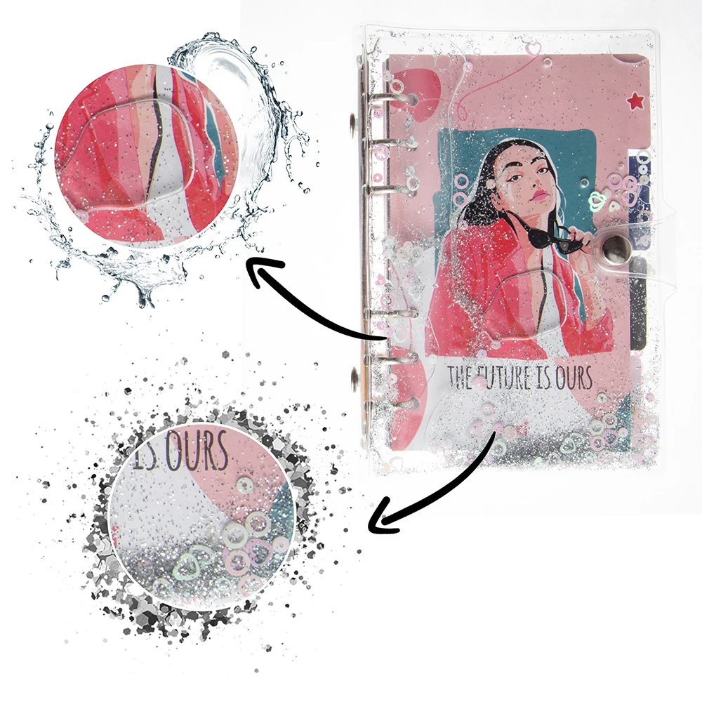 VUKİ - 6'LI MEKANİZM. SULU DEFTER (GIRL POWER)-4/S