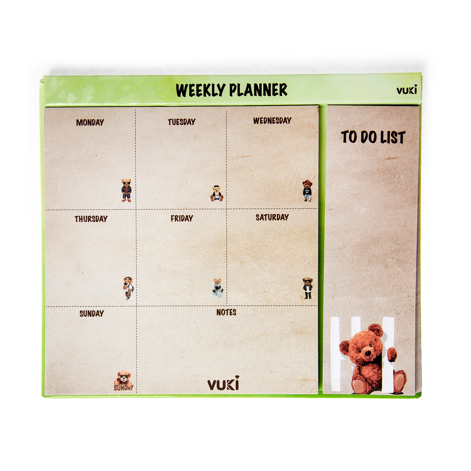 VUKİ - HAFTALIK PLANLAYICI ORTA (AYI)-1/S