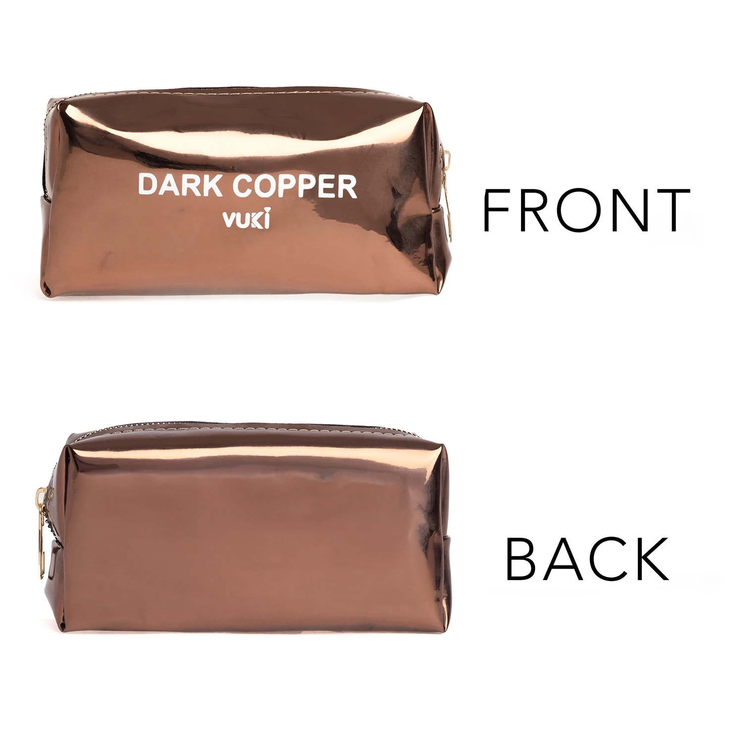 VUKİ - AYNALI RENKLİ ŞEFFAF FR. K. KUTU (DARK COPP