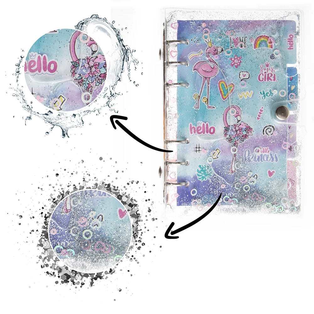 VUKİ - 6'LI MEKANİZM. SULU DEFTER (FLAMINGO)-4/S