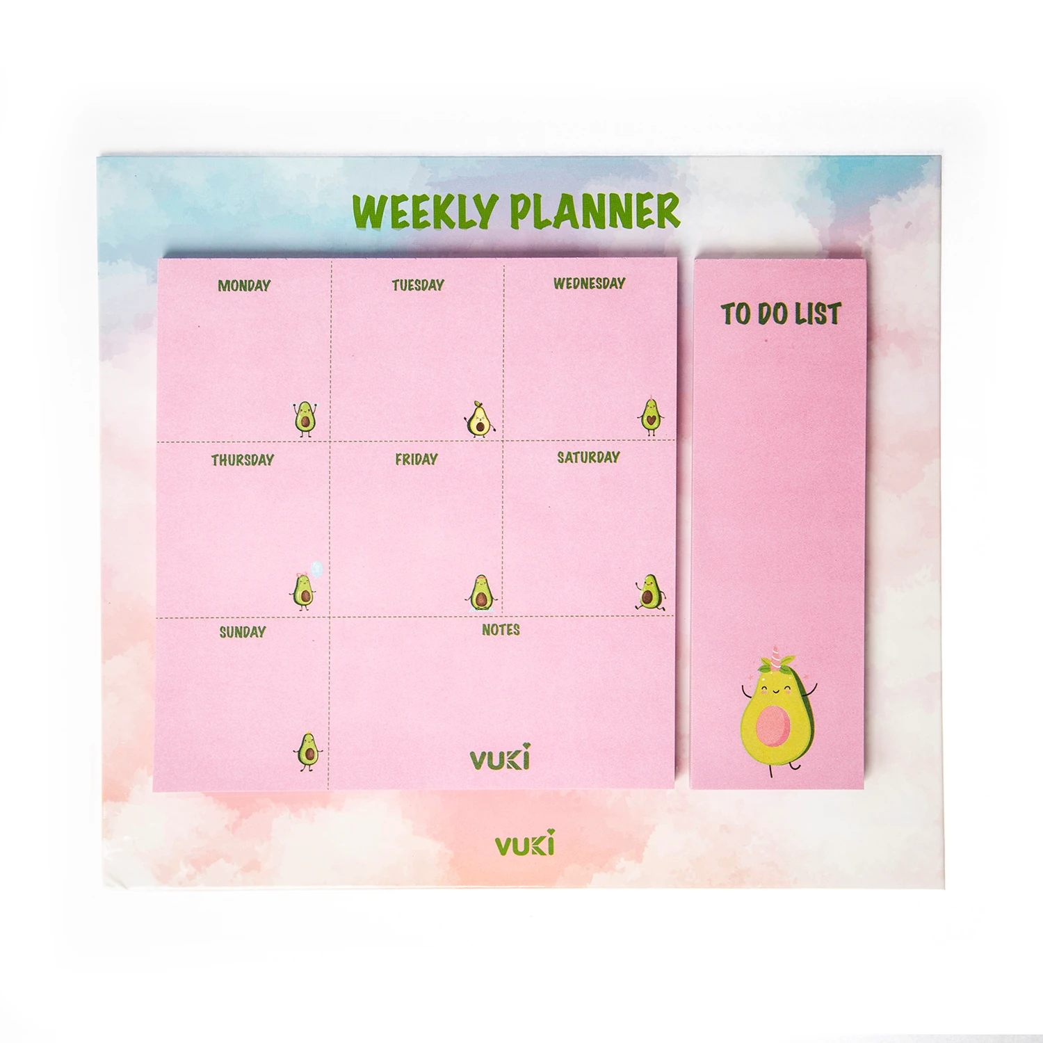VUKİ - HAFTALIK PLANLAYICI BÜYÜK (AVOKADO)-1/S