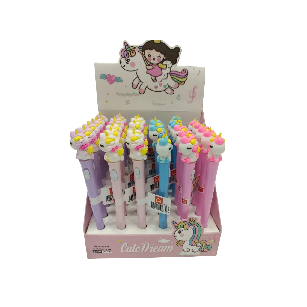 JOYZ - IŞIKLI JEL TÜKENMEZ KALEM (UNICORN)-4/S