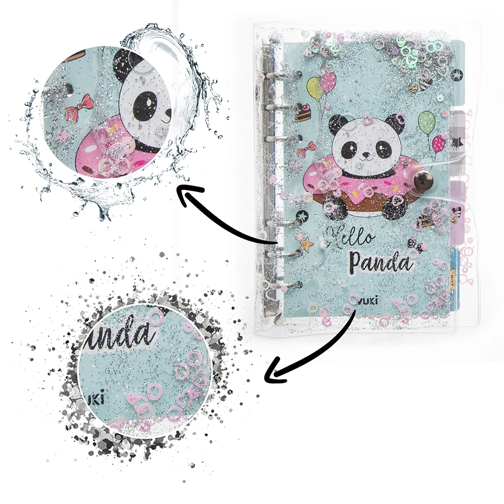 VUKİ - 6'LI MEKANİZM. SULU DEFTER (PANDA)-4/S