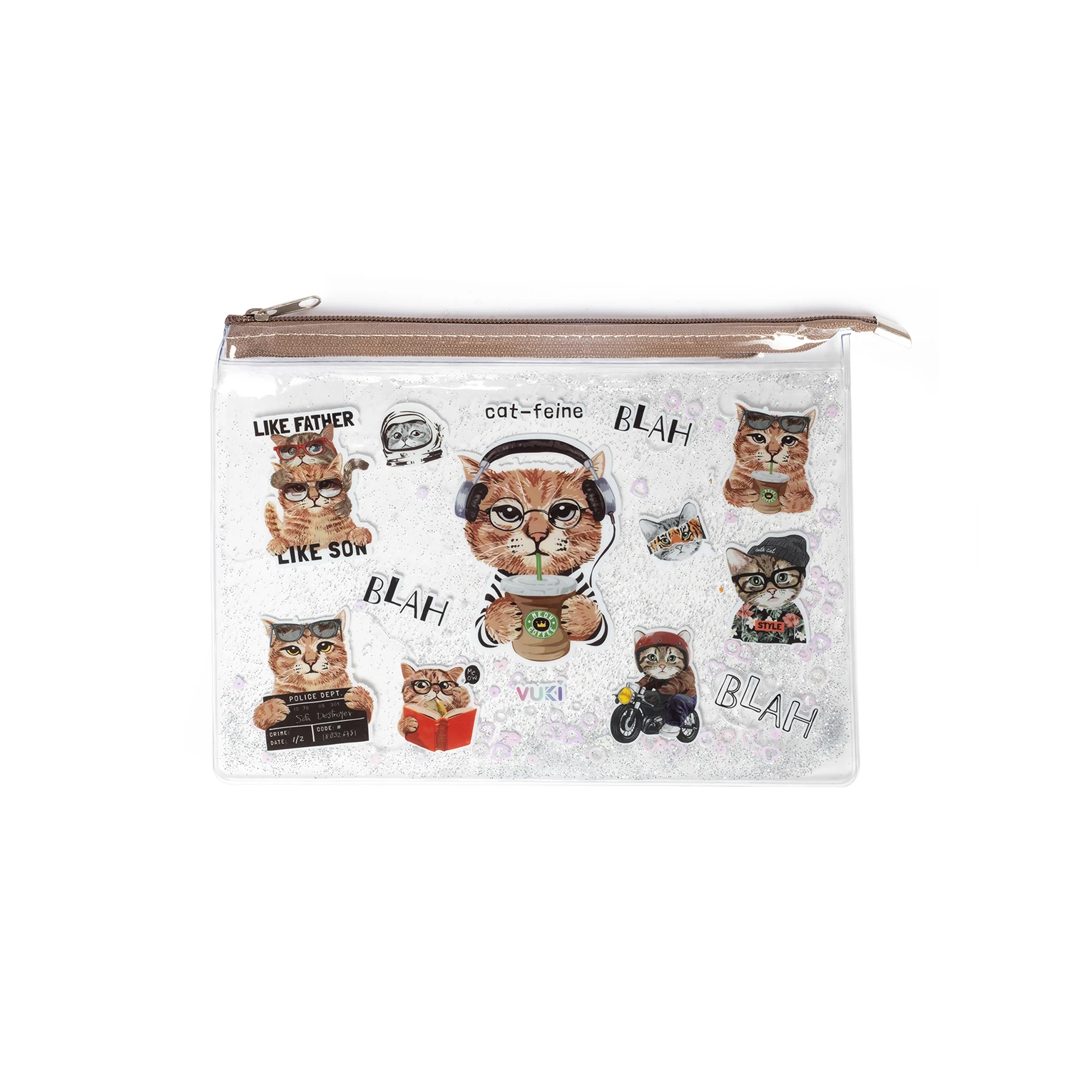 VUKİ - SULU FERM. ŞEFFAF DOSYA (A5) (KEDİ)-1/S