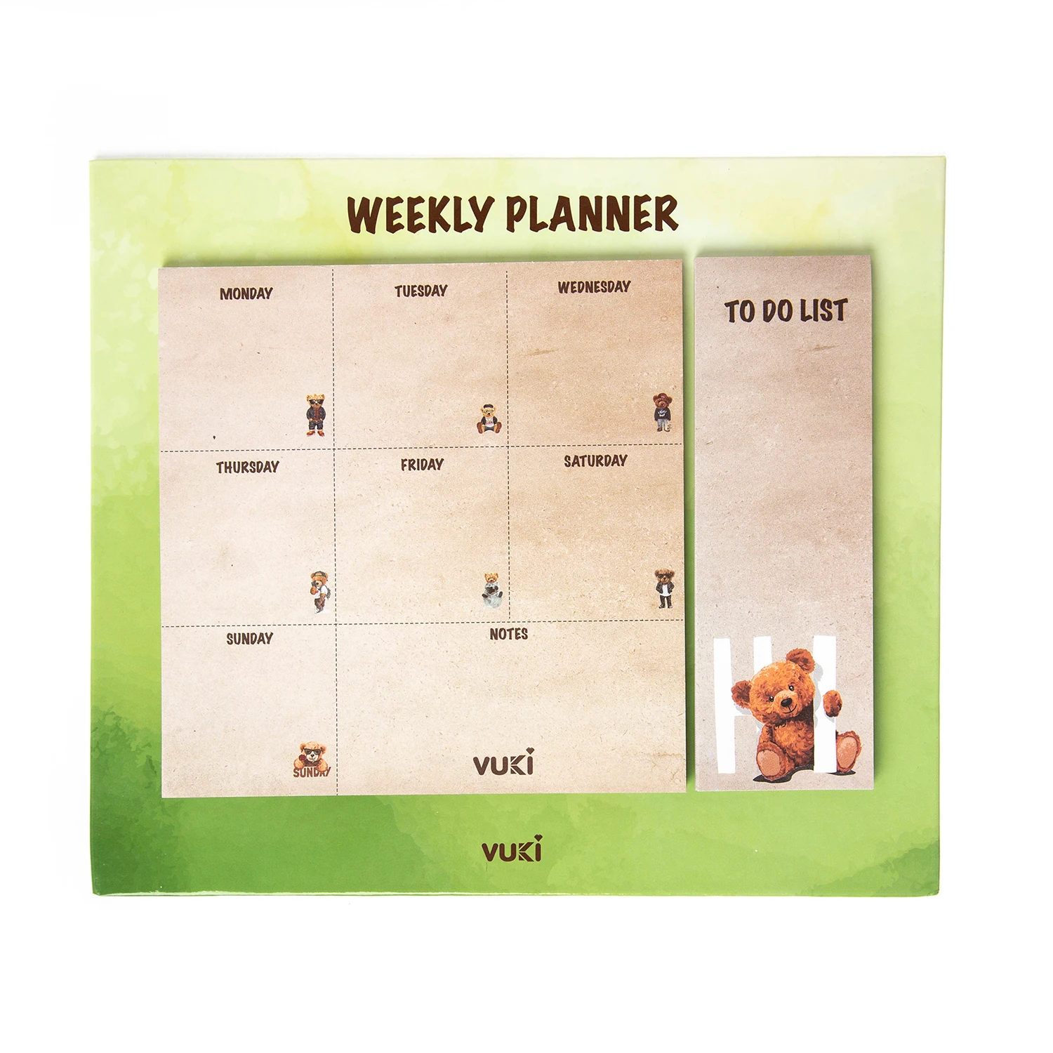 VUKİ - HAFTALIK PLANLAYICI BÜYÜK (AYI)-1/S