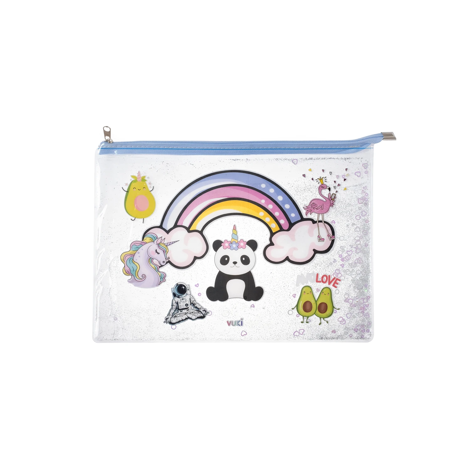 VUKİ - SULU FERM. ŞEFFAF DOSYA (A4) (MIX)-1/S