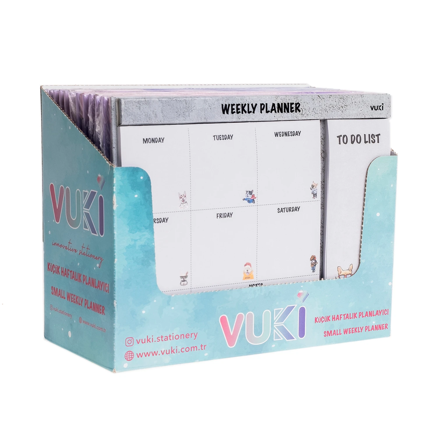 VUKİ - HAFTALIK PLANLAYICI ORTA (KÖPEK)-1/S