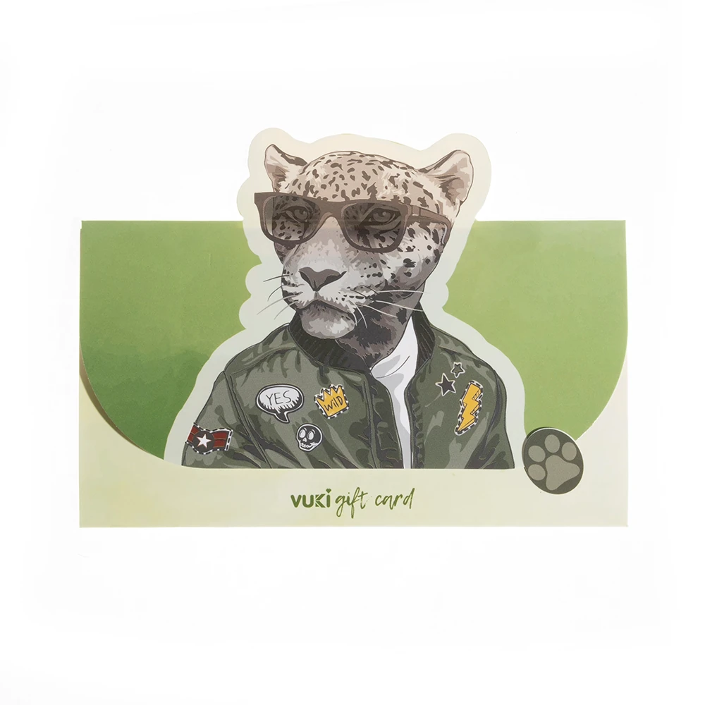 VUKİ - ŞEKİLLİ HEDİYE KARTI (KEDİ & KÖPEK)-6/S