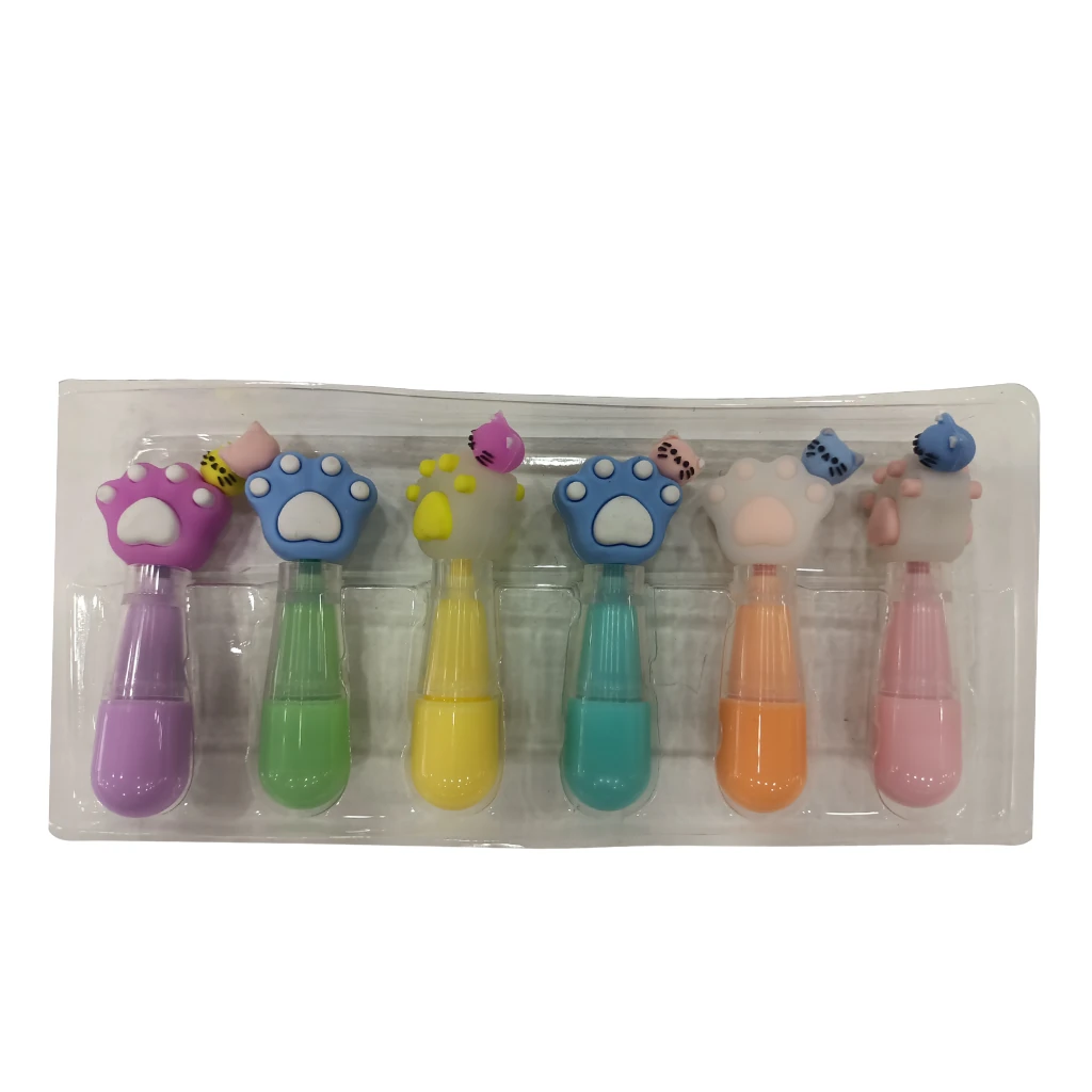 JOYZ - 6'LI FOSFORLU KALEM SETİ (PATİ)-1/S