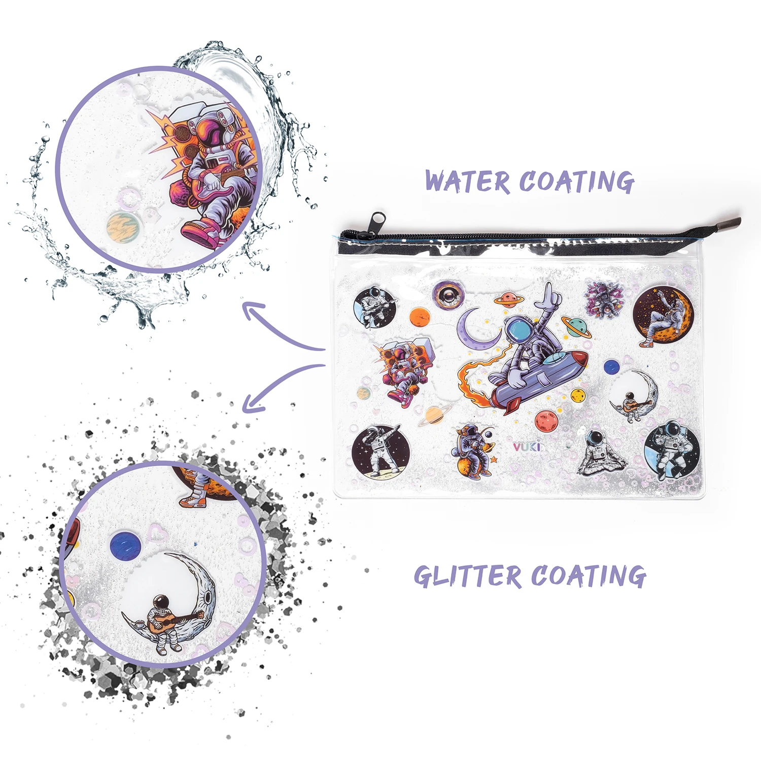 VUKİ - SULU FERM. ŞEFFAF DOSYA (A5) (ASTRONOT)-1/S