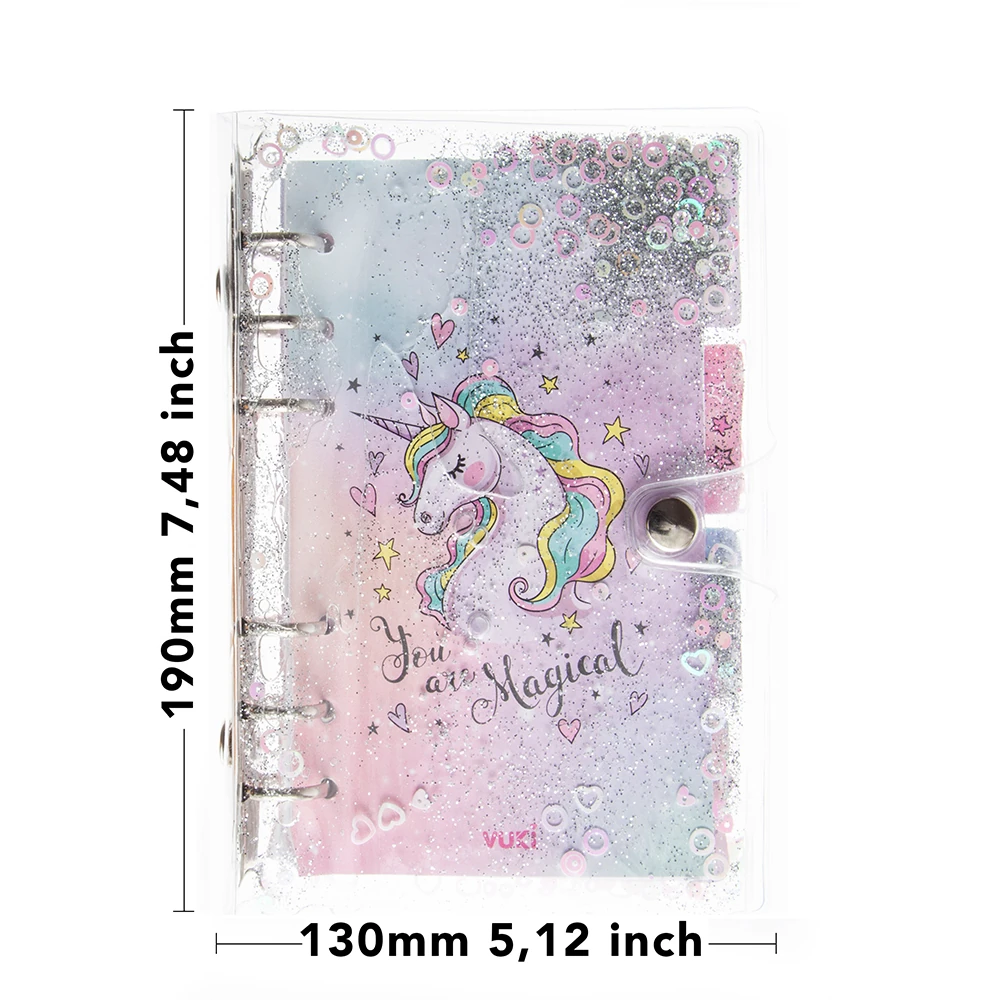 VUKİ - 6'LI MEKANİZM. SULU DEFTER (UNICORN)-4/S