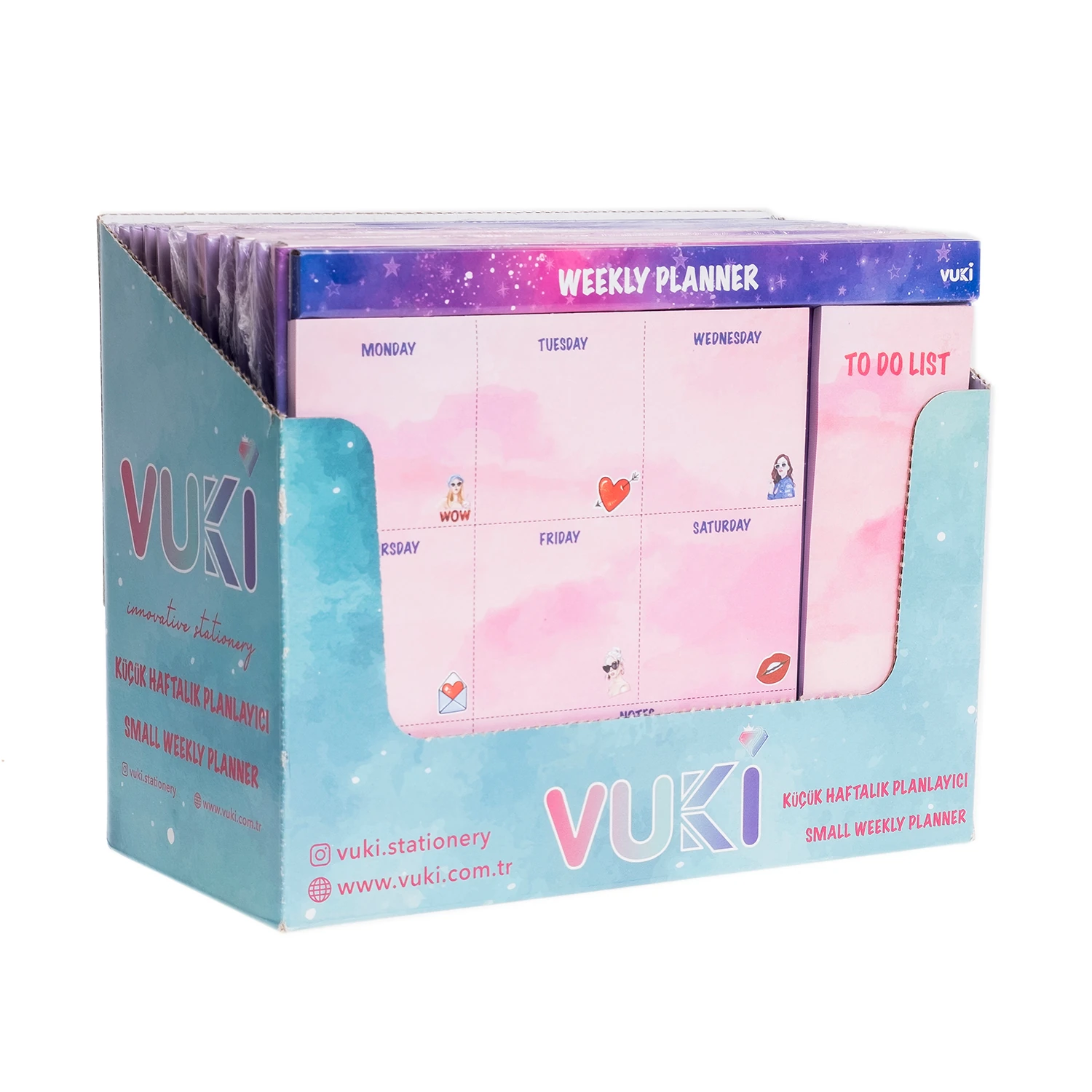 VUKİ - HAFTALIK PLANLAYICI ORTA (GIRL POWER)-1/S