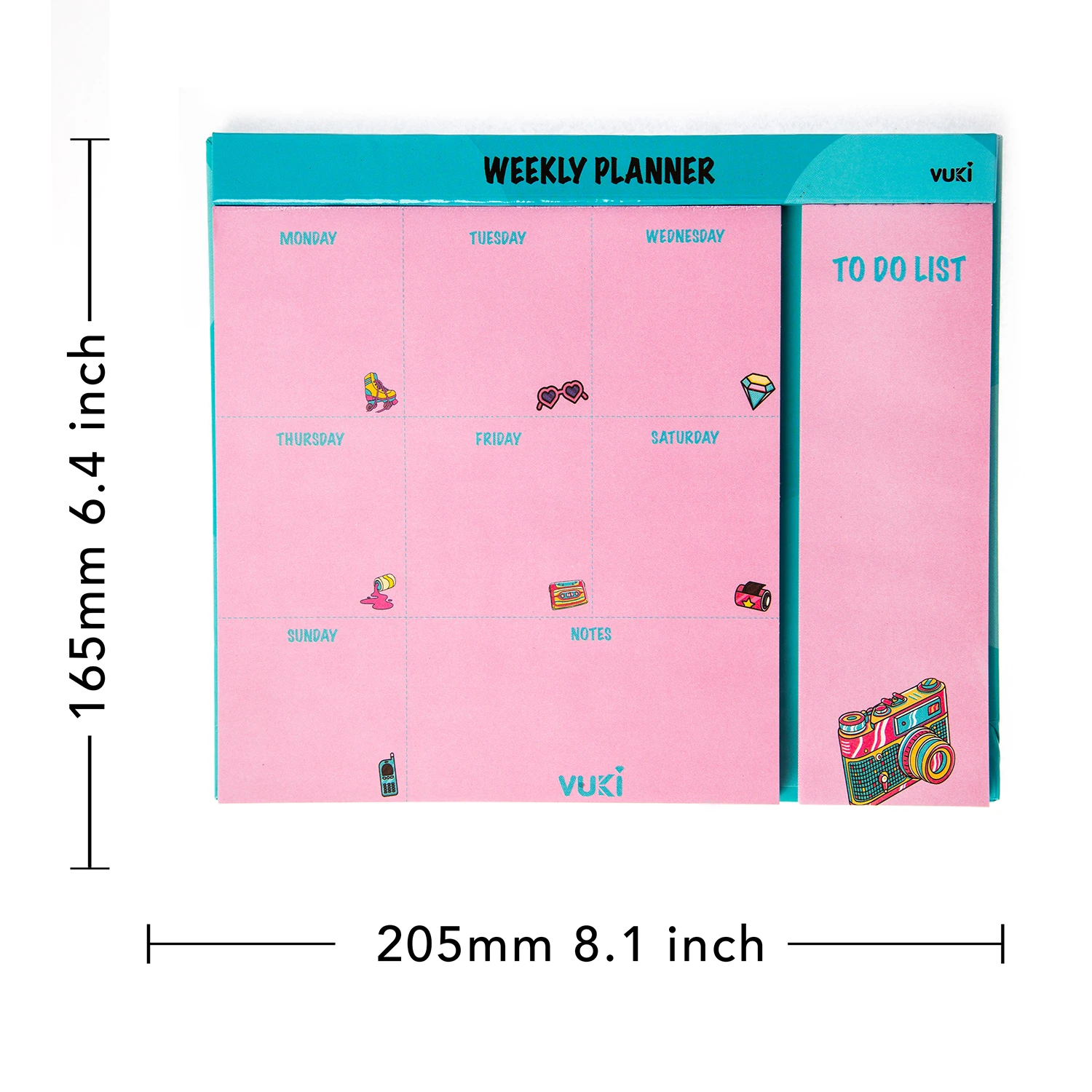 VUKİ - HAFTALIK PLANLAYICI ORTA (RETRO)-1/S