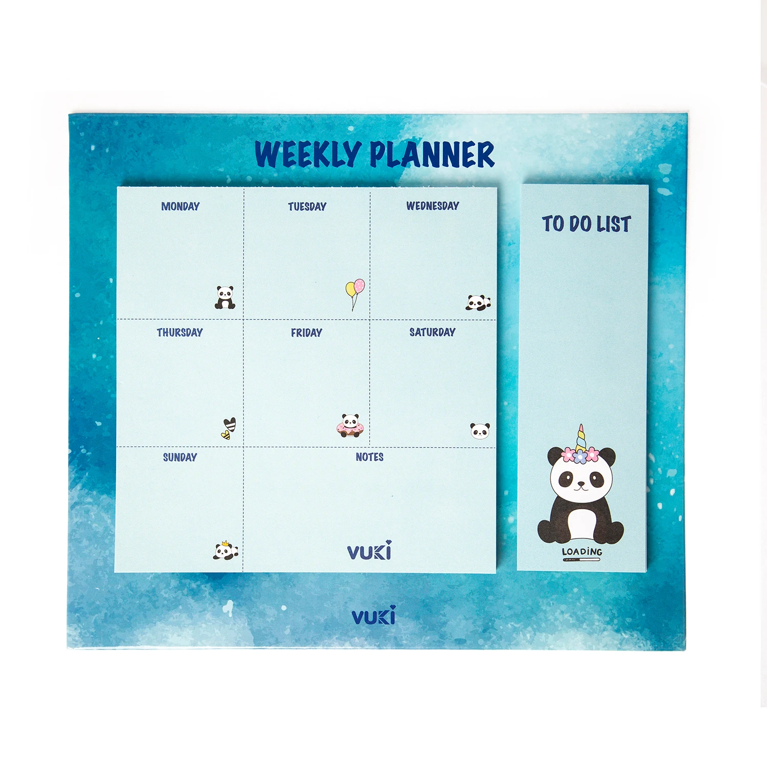 VUKİ - HAFTALIK PLANLAYICI BÜYÜK (PANDA)-1/S