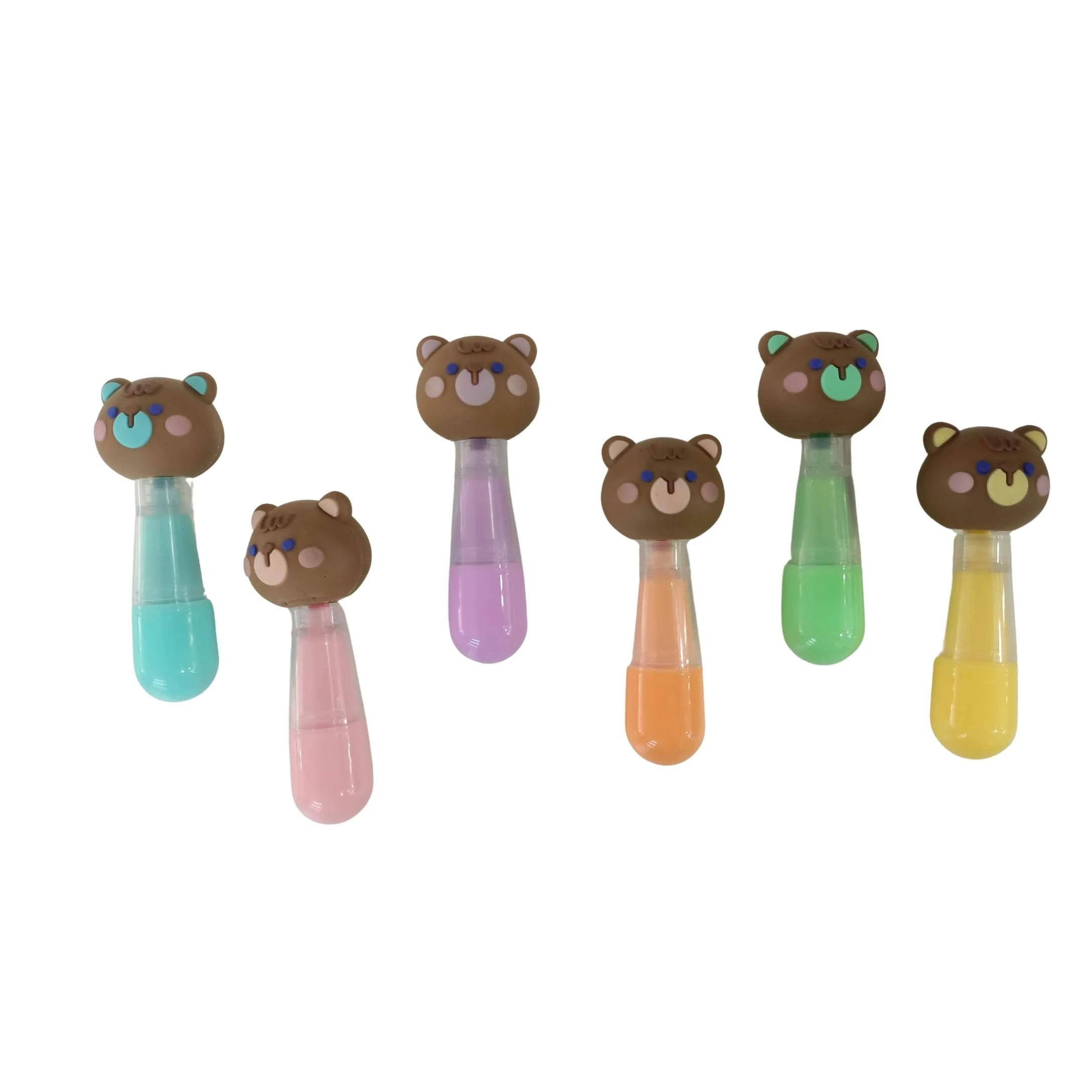 JOYZ - 6'LI FOSFORLU KALEM SETİ (AYI)-1/S