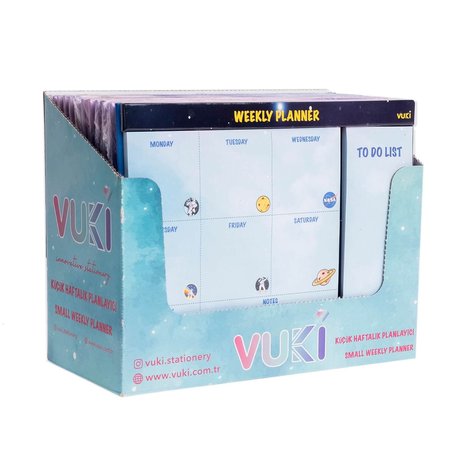 VUKİ - HAFTALIK PLANLAYICI ORTA (ASTRONOT)-1/S