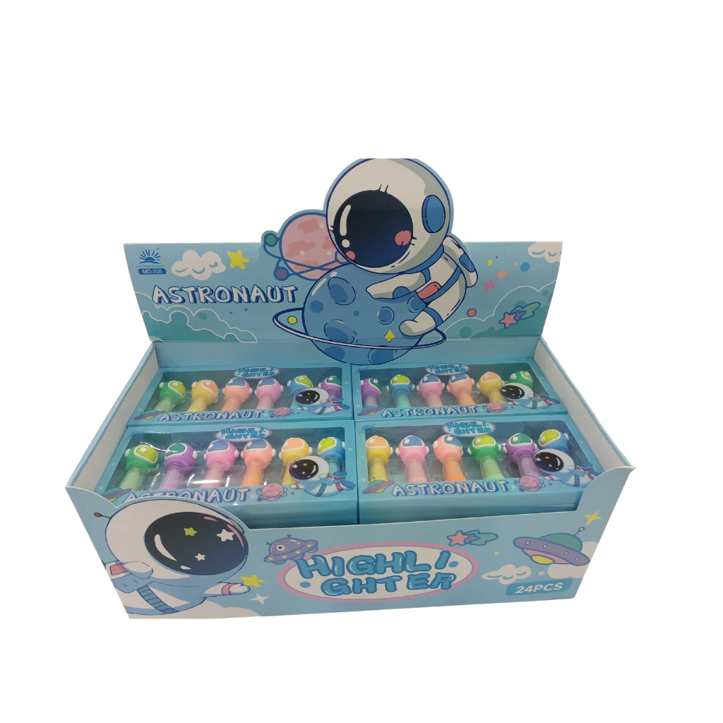 JOYZ - 6'LI FOSFORLU KALEM SETİ (ASTRONOT)-1/S