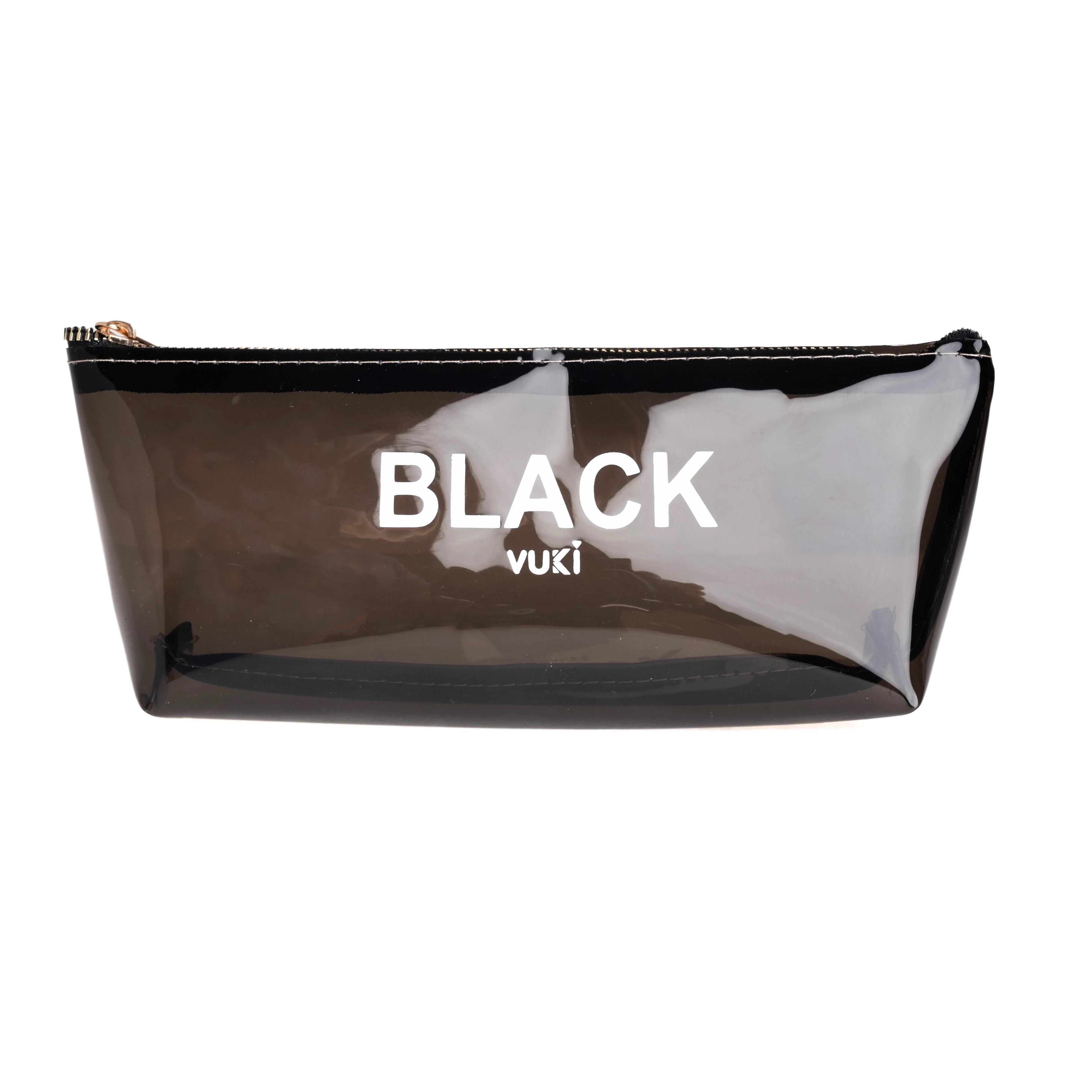 VUKİ - ÜÇGEN RENKLİ ŞEFFAF FERM. K. KUTU (SİYAH)-1