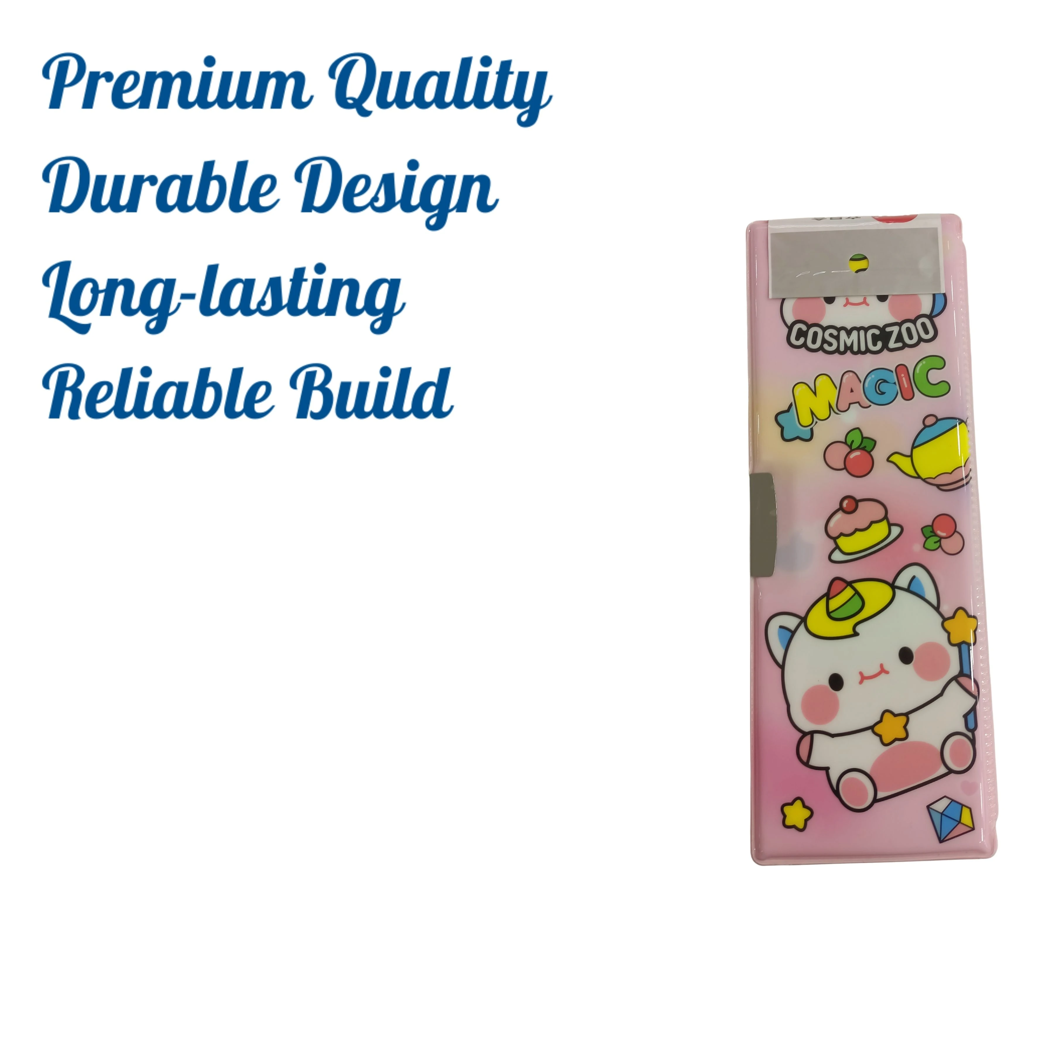 JOYLAND - FONKSİYONEL SAKIZ ŞİŞİRMELİ KALEM KUTU (UNICORN)-3/S