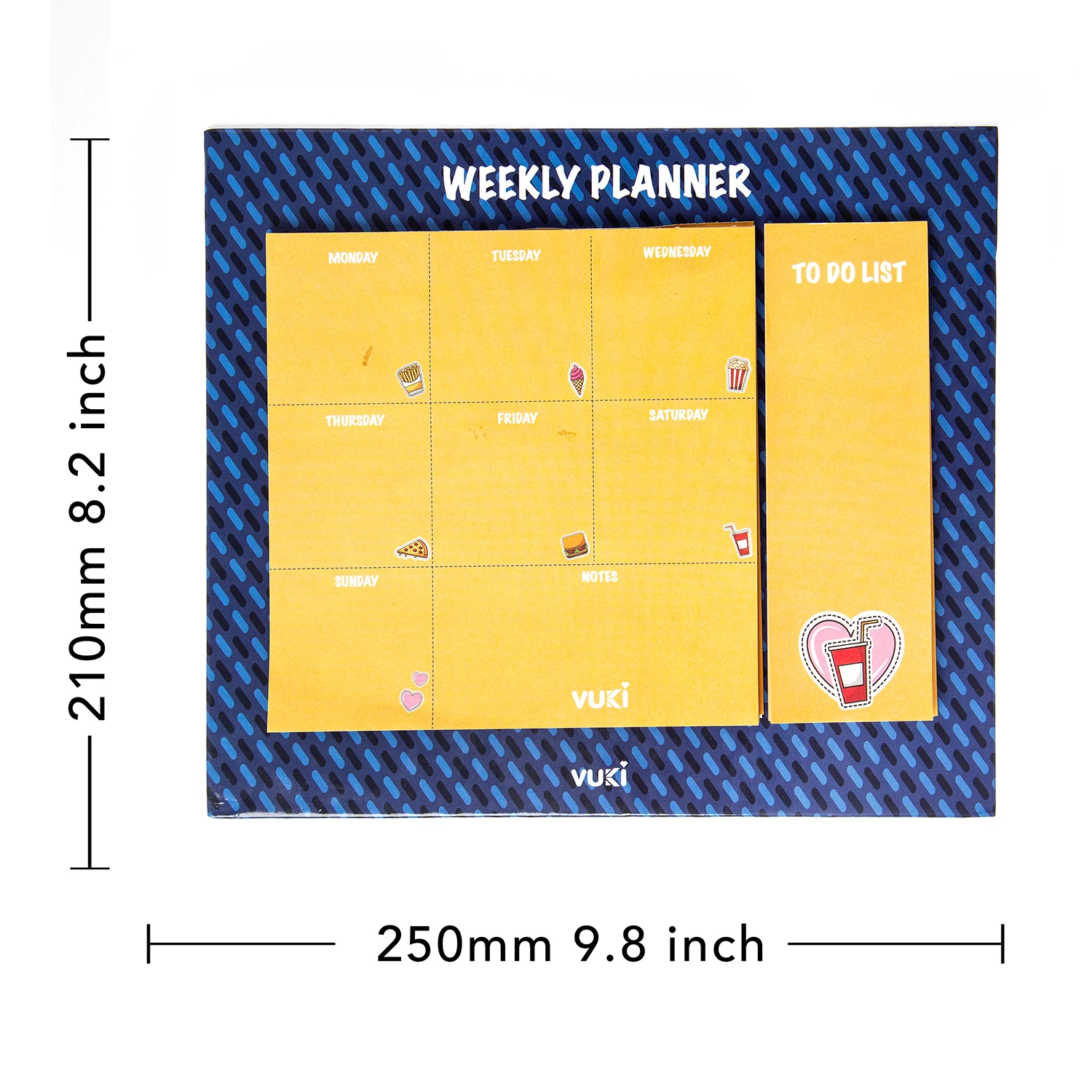 VUKİ - HAFTALIK PLANLAYICI BÜYÜK (FAST FOOD)-1/S