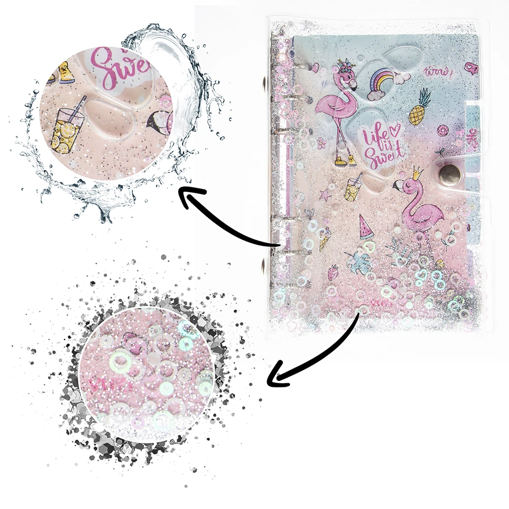 VUKİ - 6'LI MEKANİZM. SULU DEFTER (FLAMINGO)-4/S