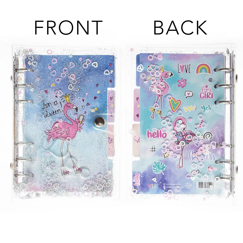 VUKİ - 6'LI MEKANİZM. SULU DEFTER (FLAMINGO)-4/S