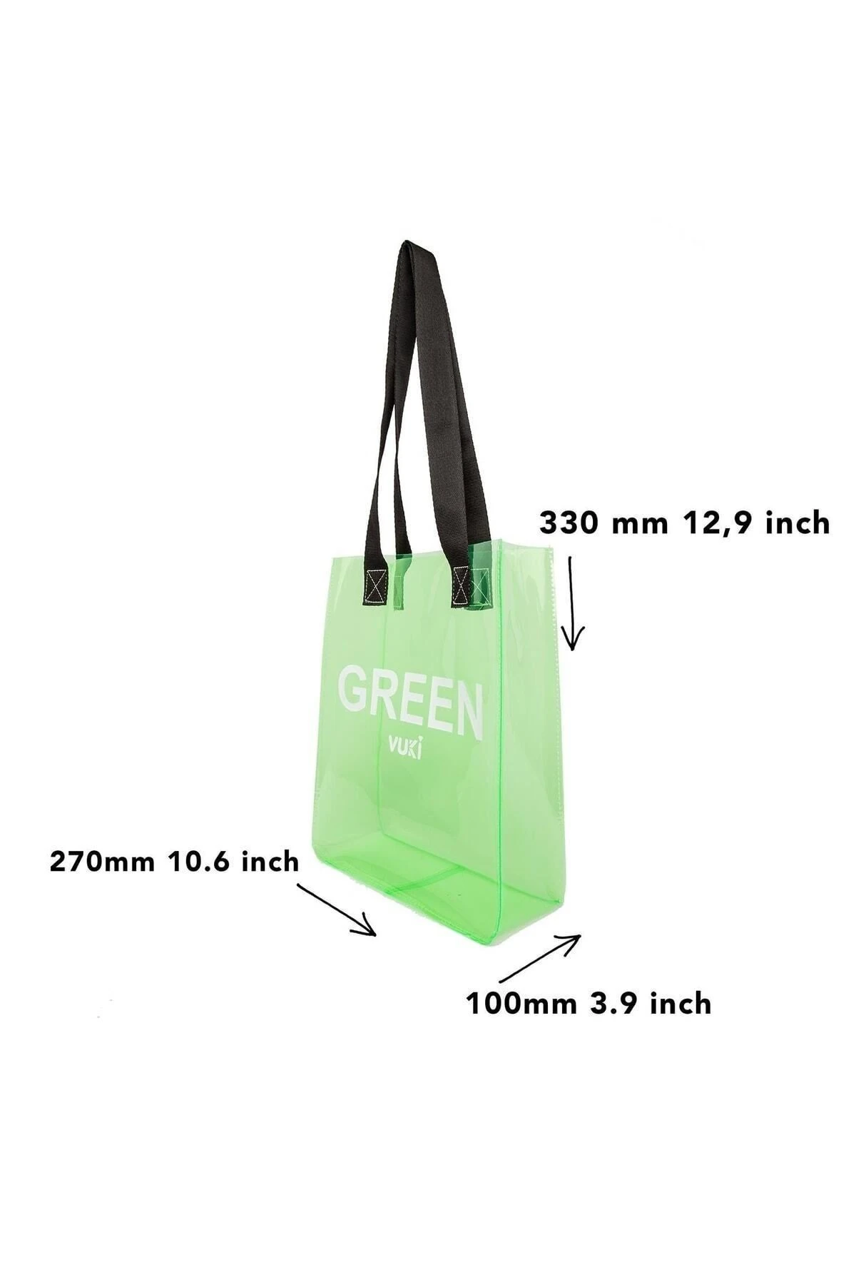 Renkli Şeffaf El-Plaj Çantası