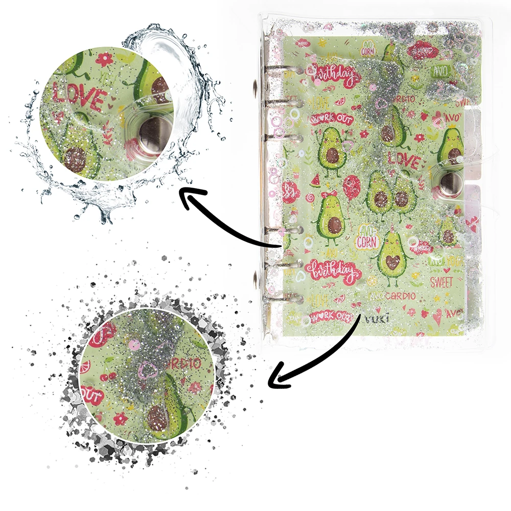 VUKİ - 6'LI MEKANİZM. SULU DEFTER (AVOKADO)-4/S